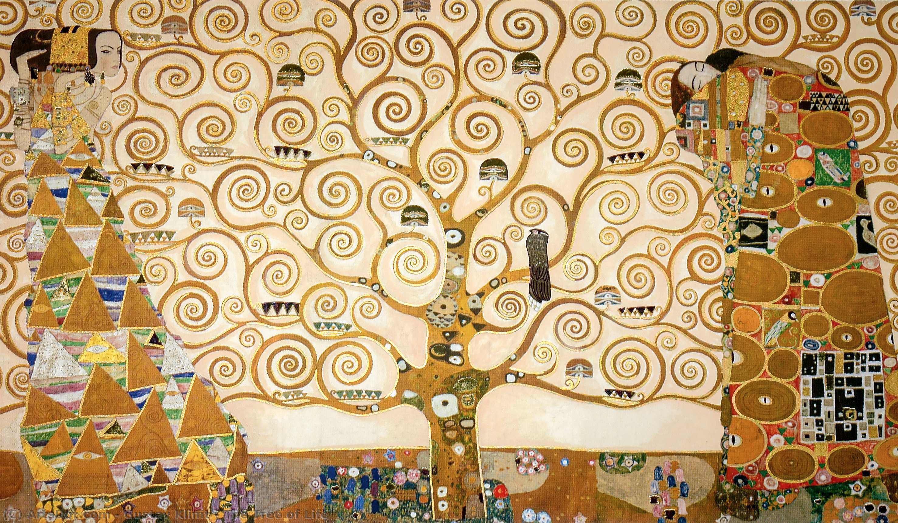 Gustav Klimt (14 July 1862 – 6 February 1918) Was An Austrian Symbolist Painter And A Founding Member Of The Vienna Secession Movement. His Work Helped Define The Art Nouveau Style In Europe. Klimt Is Known For His Paintings, Murals, Sketches, And Other O — Gustavas Klimtas