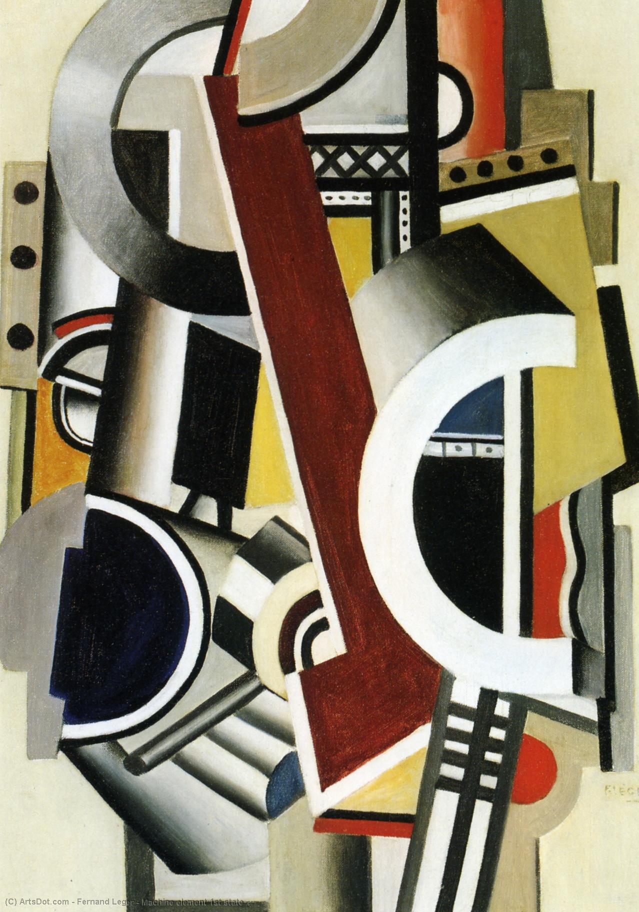 Machine Element 1st State — Fernand Léger