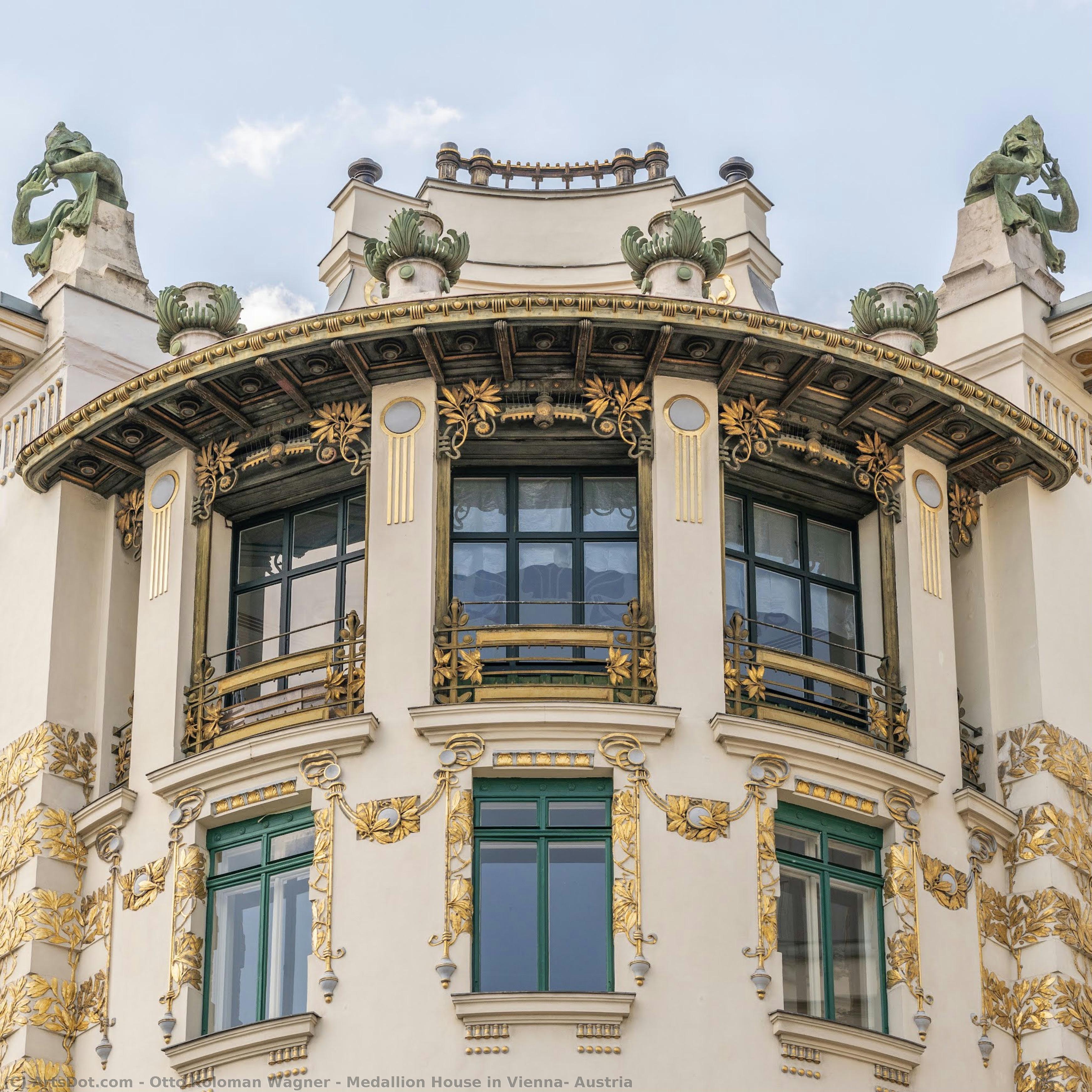 Medallion House — Otto Koloman Wagner