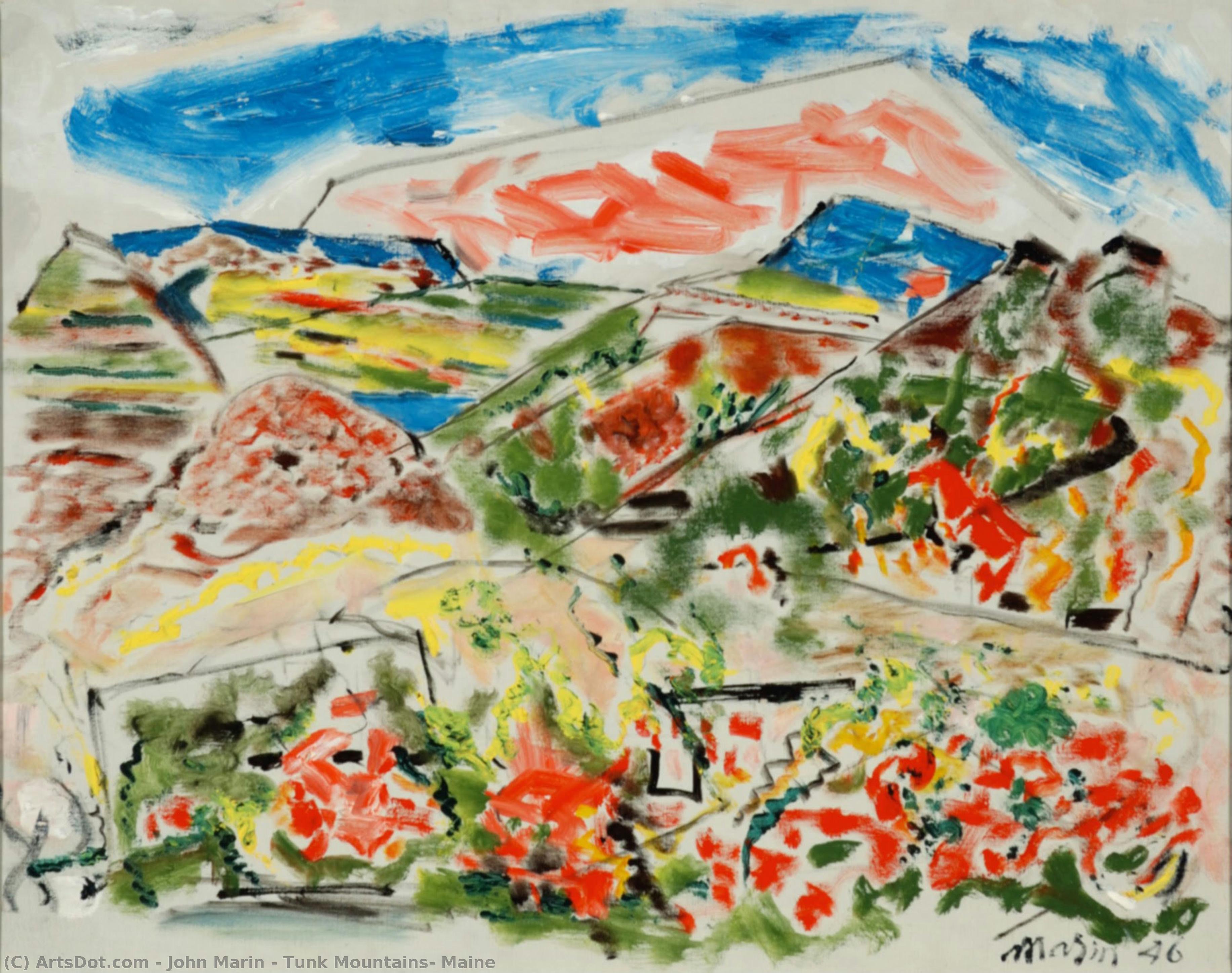 Tunk Mountains, Maine — Džonas Marinas