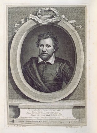 Ben Jonson , Engraved By George Vertue , — George Vertue