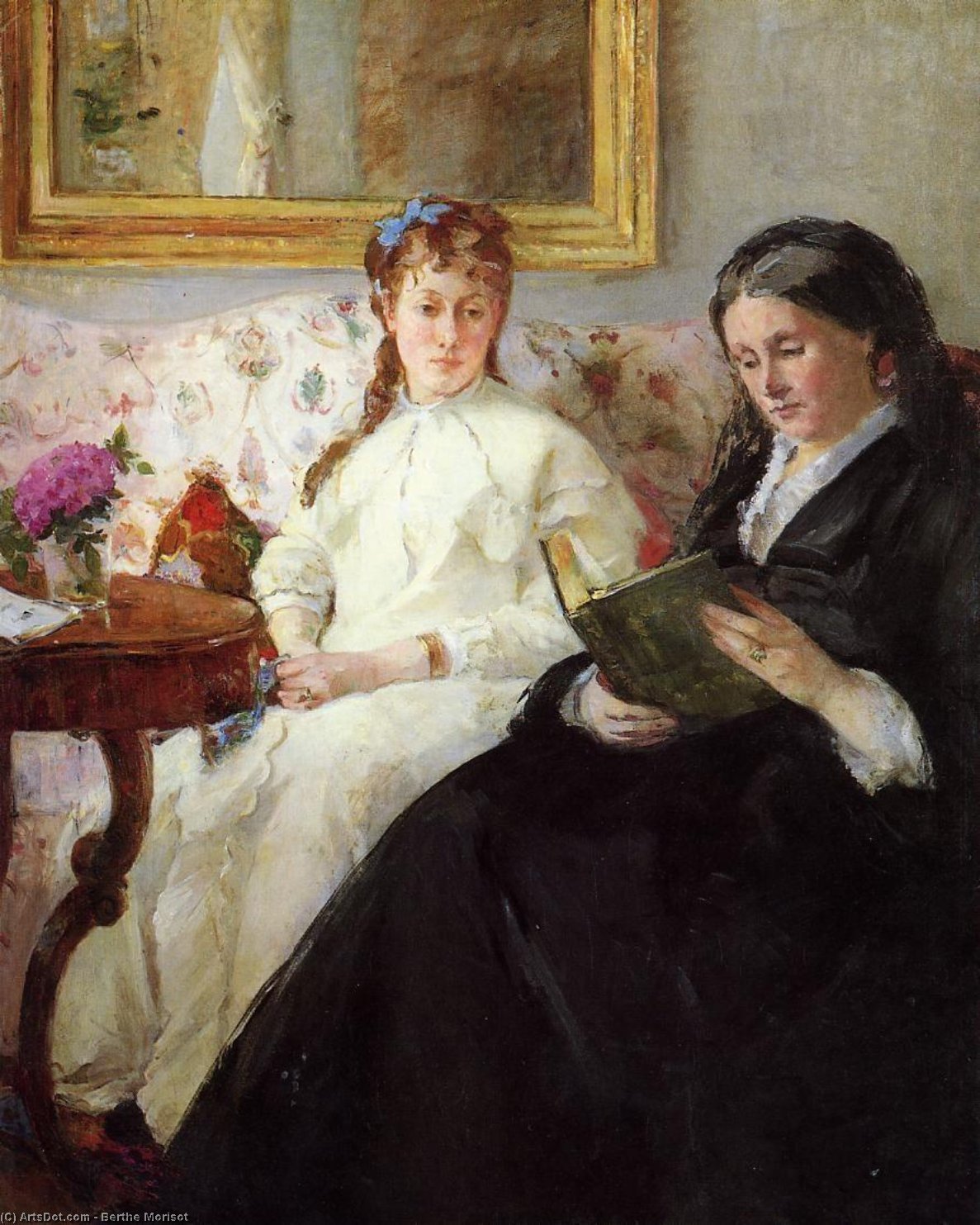 Mutter Und Schwester Des Künstlers — Berthe Morisot