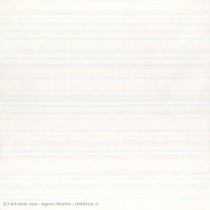 Untitled #2 — Agnes Martin