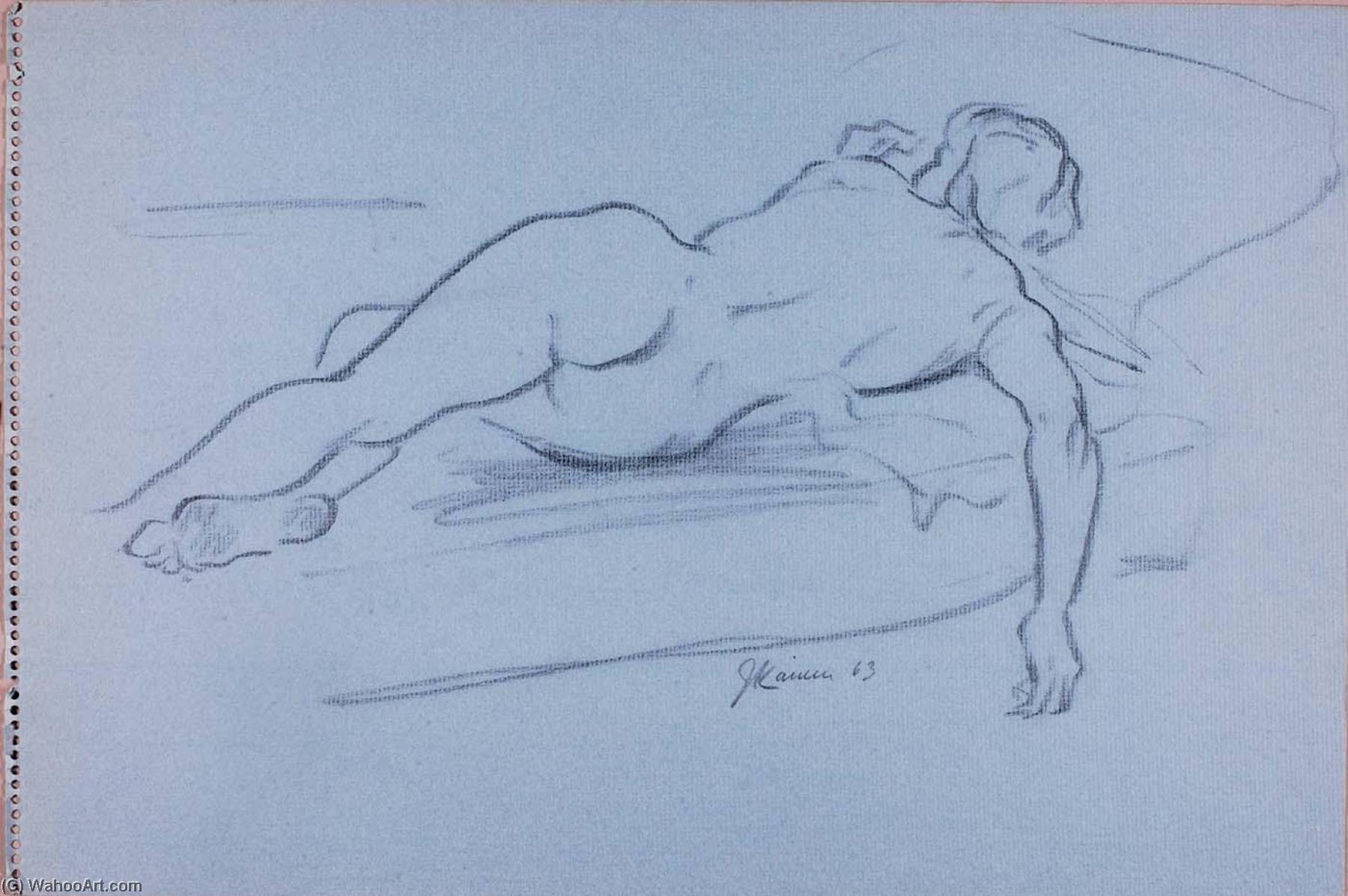Nude Resting — Jacob Kainen