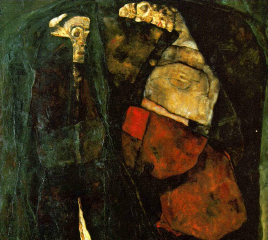 Schiele: Donna Incinta E Morte — Egon Schiele