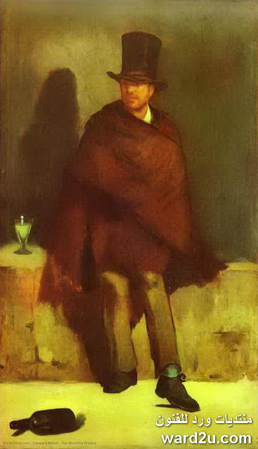 Der Absinthetrinker — Édouard Manet