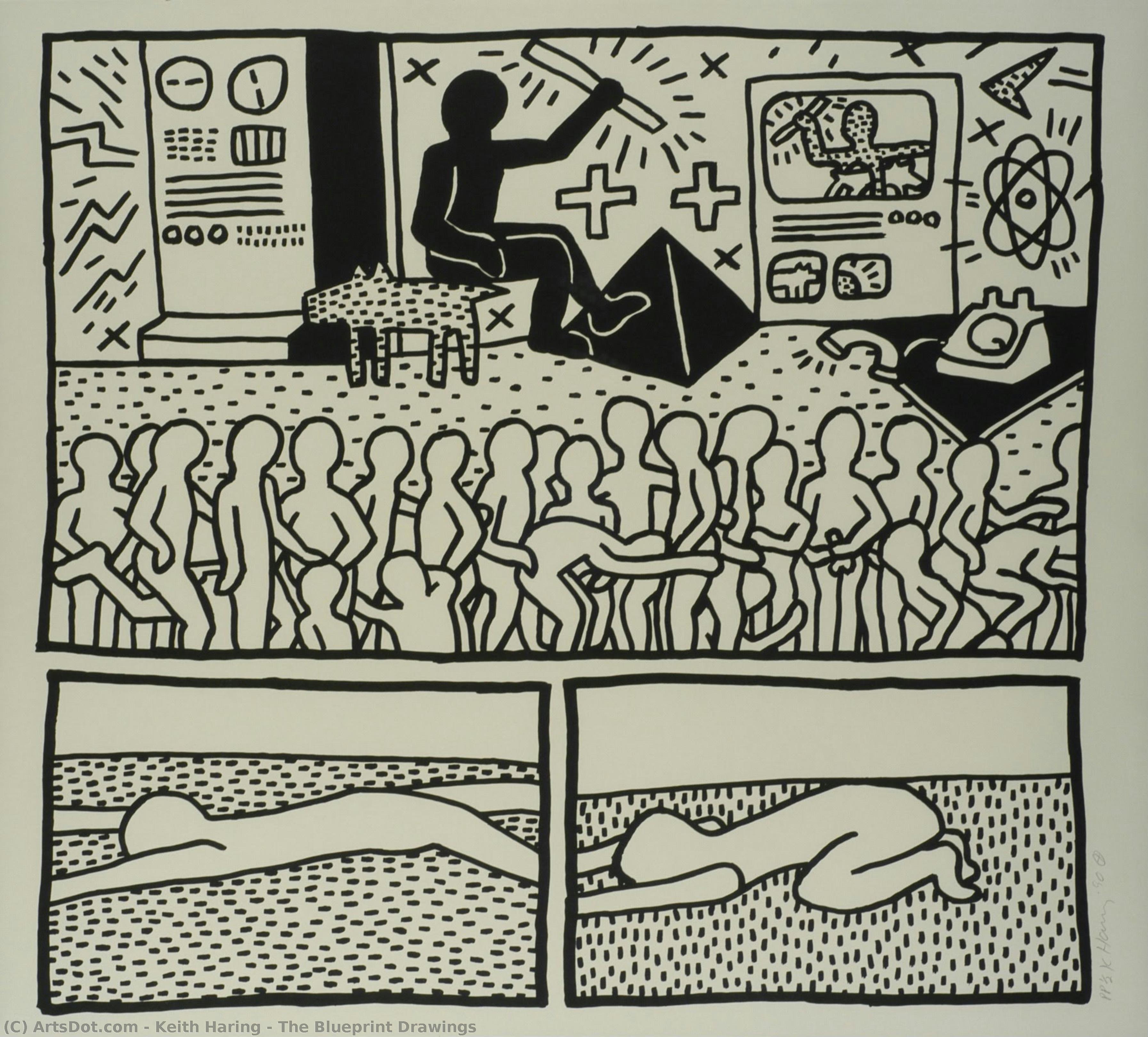 The Blueprint Drawings — Keith Haring