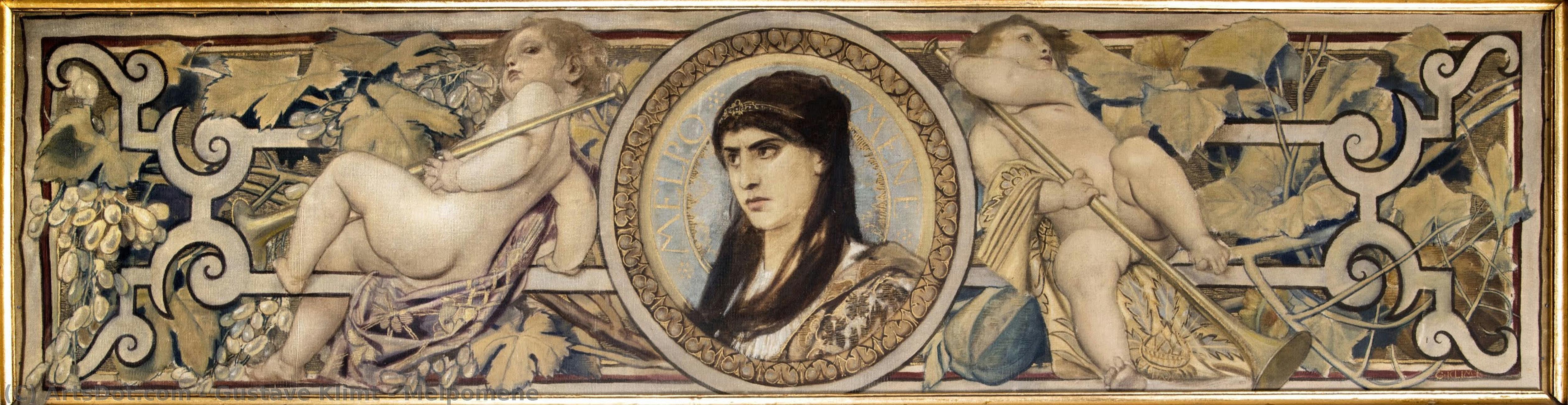 Melpomene — Gustav Klimt