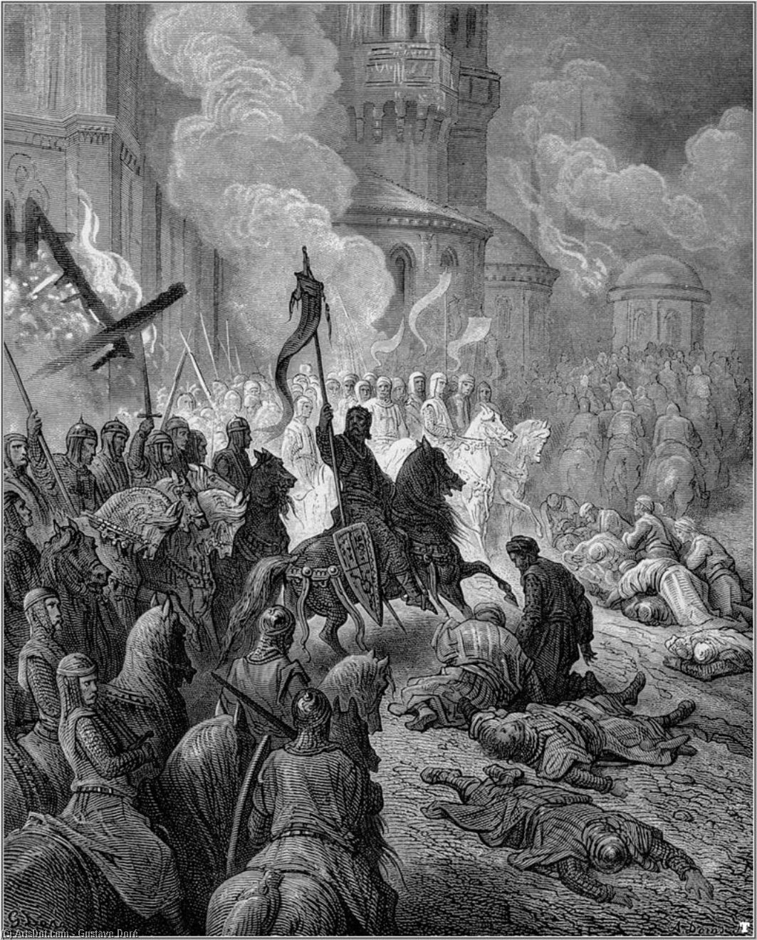 İznik'e Girişi — Gustave Doré