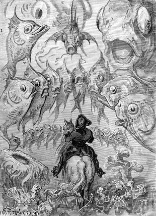 A Submarine World — Gustave Doré