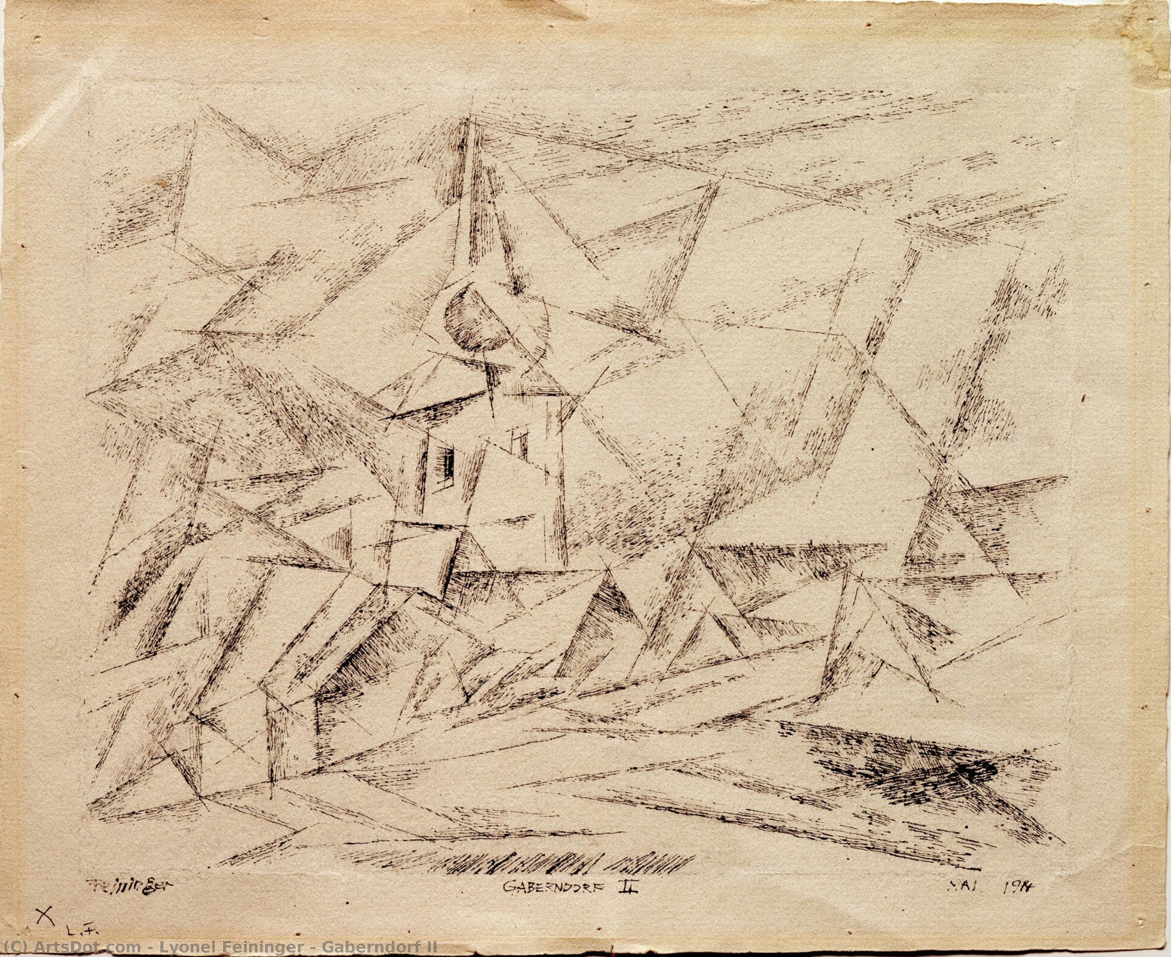 Gaberndorf Ii — Lyonel Feininger