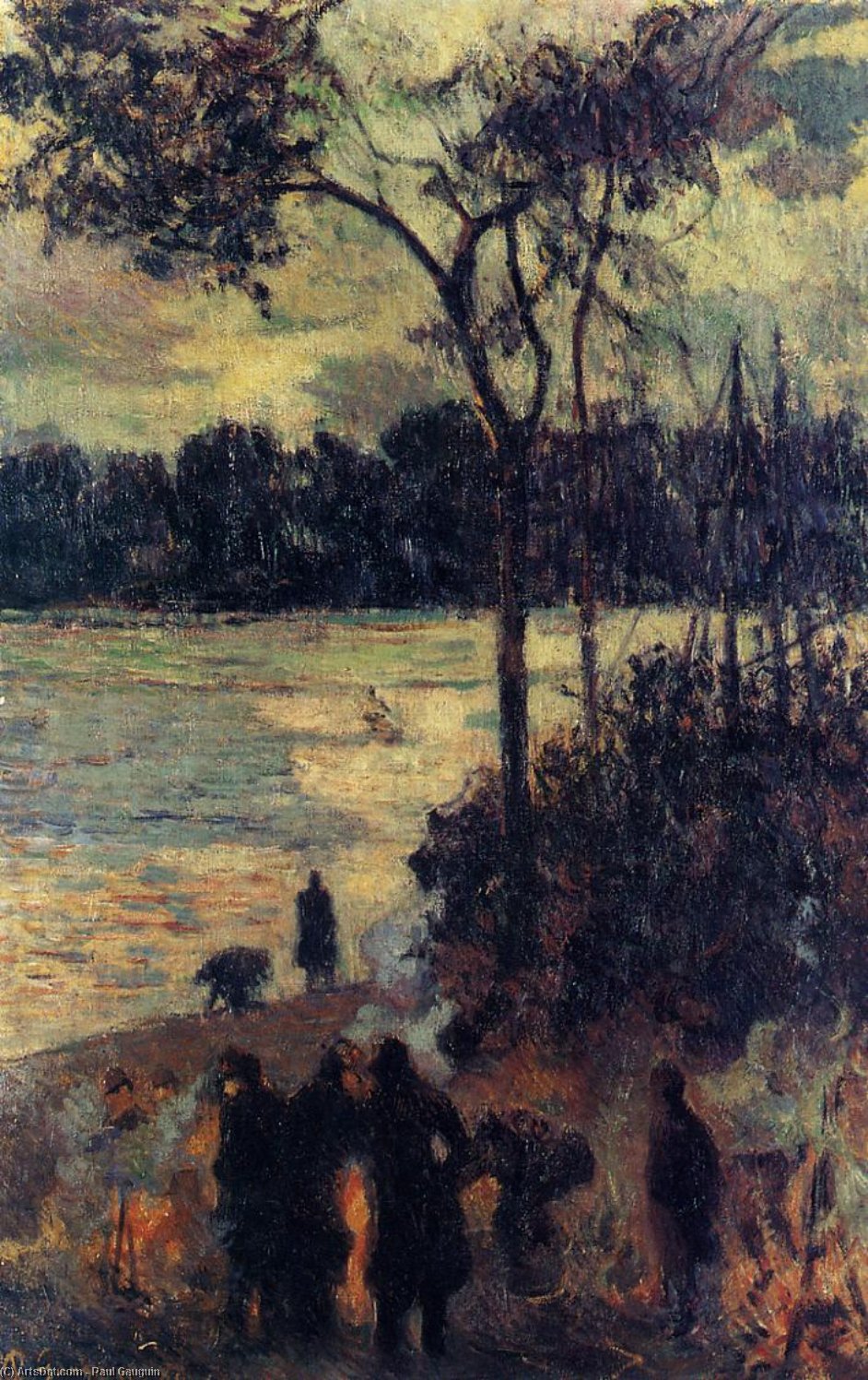 Plamen Ob Vodi — Eugène Henri Paul Gauguin