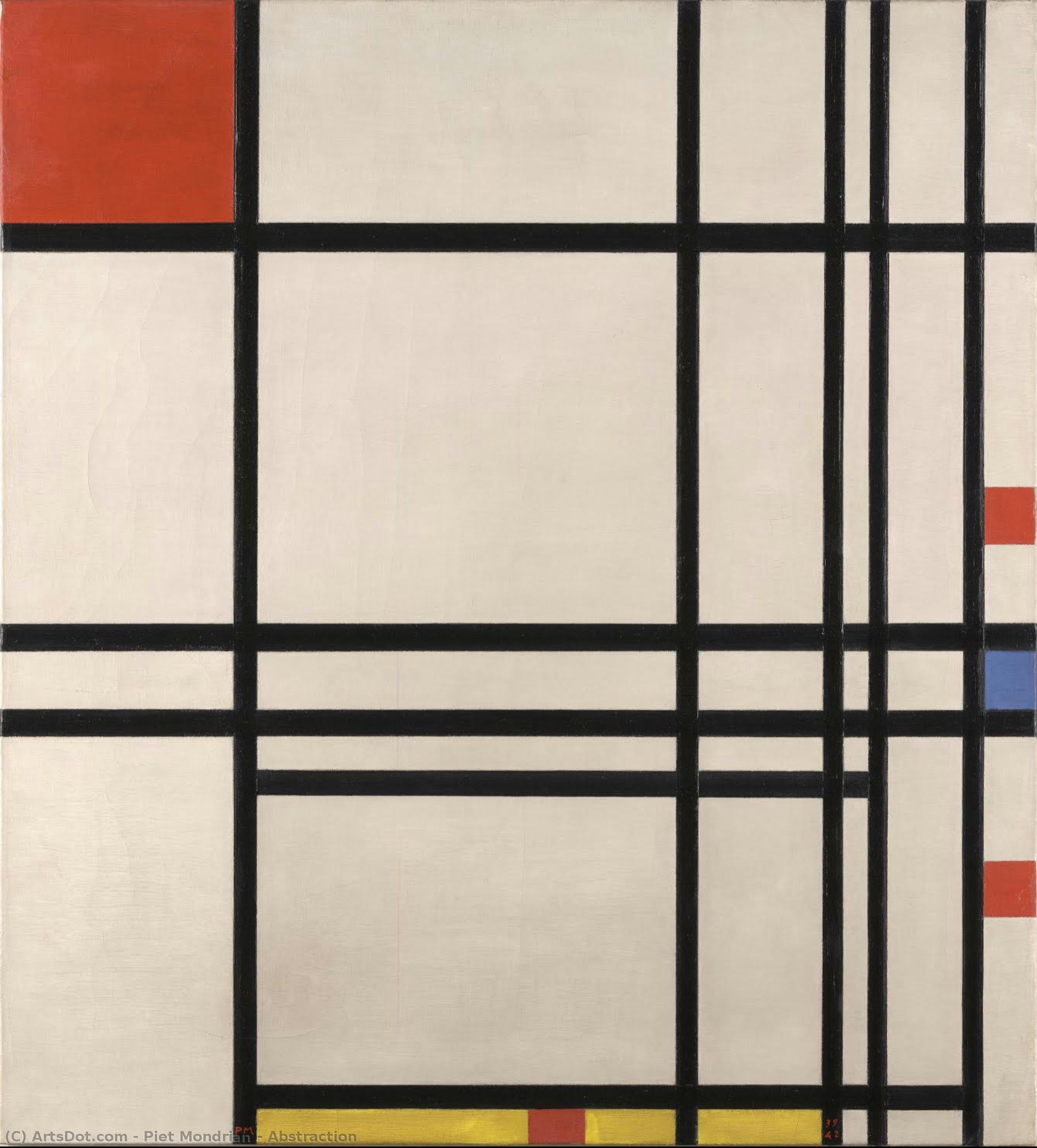 Abstraktion — Piët Mondrian
