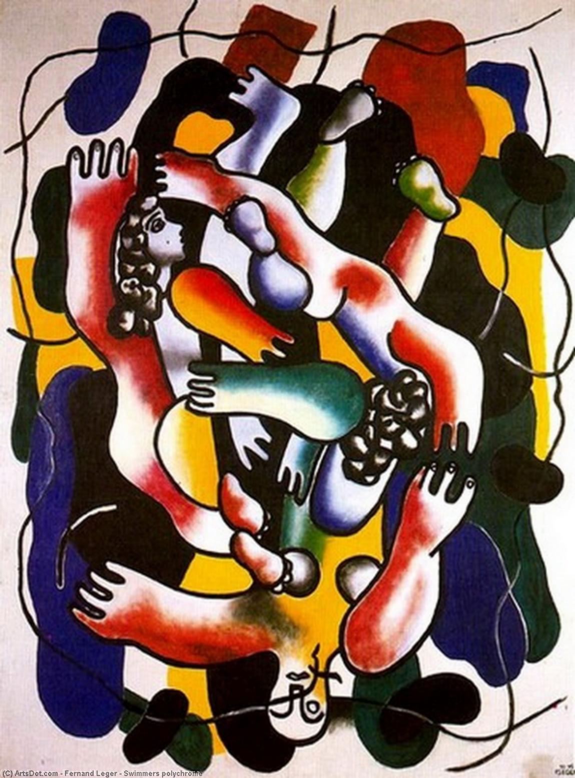 Swimmers Polychrome — Fernand Léger