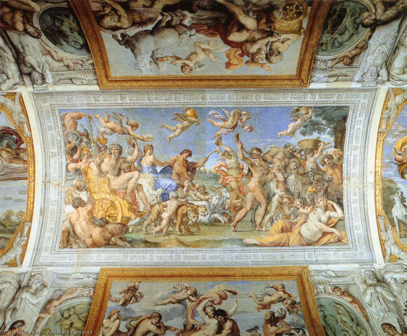 Trionfo Di Bacco E Arianna — Annibale Carracci