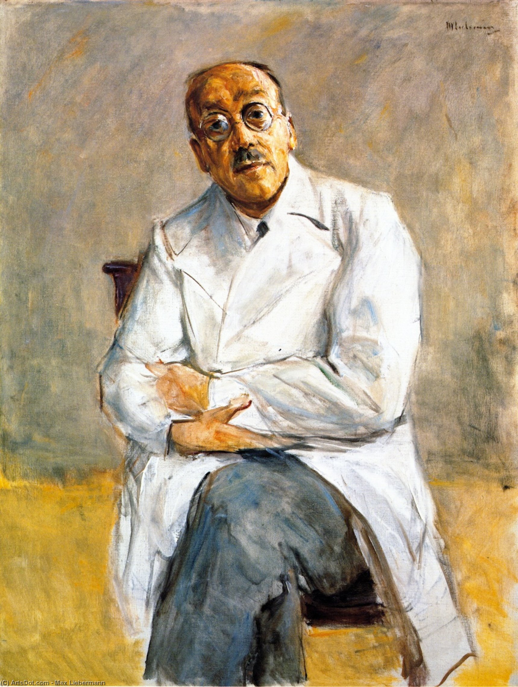 Der Chirurg Dr. Ferdinand Sauerbruch — Max Liebermann