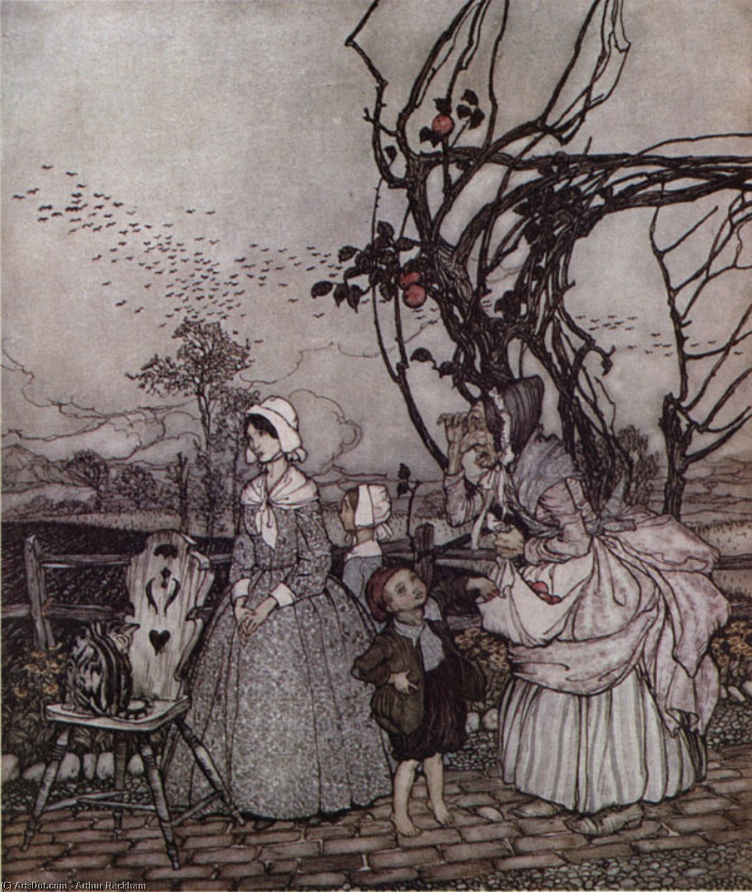 Rip Van Winkle 4 — Arthur Rackham