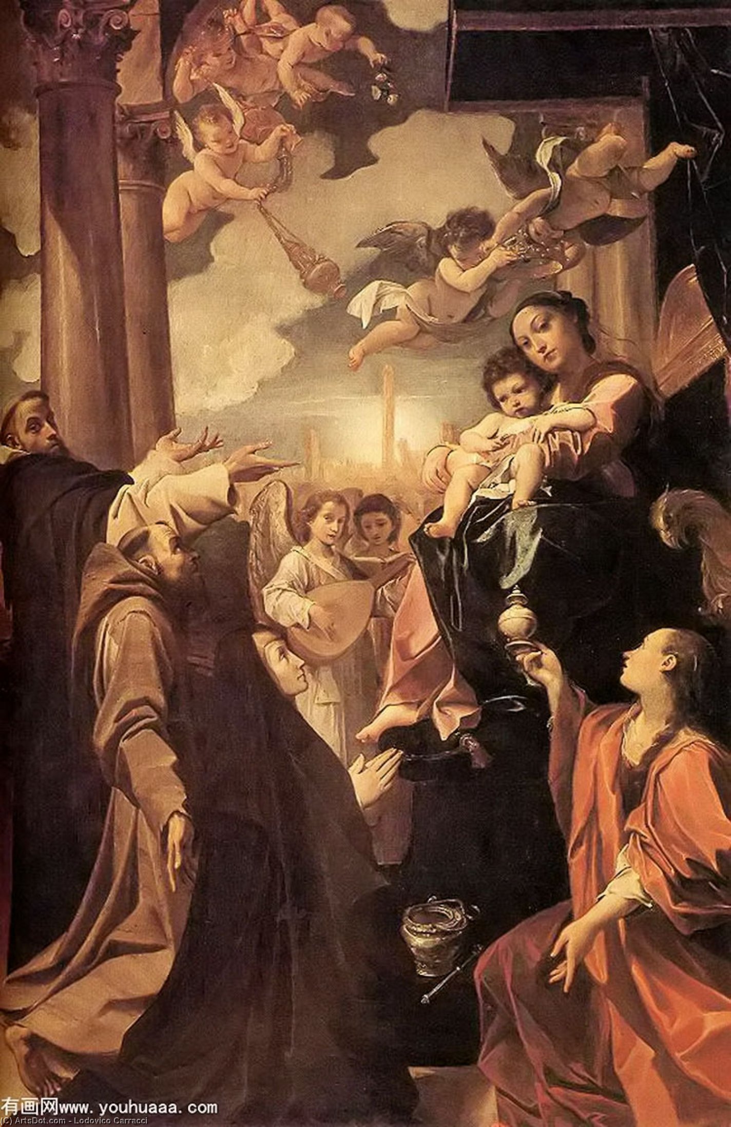 Pala Bargellini — Ludovico Carracci