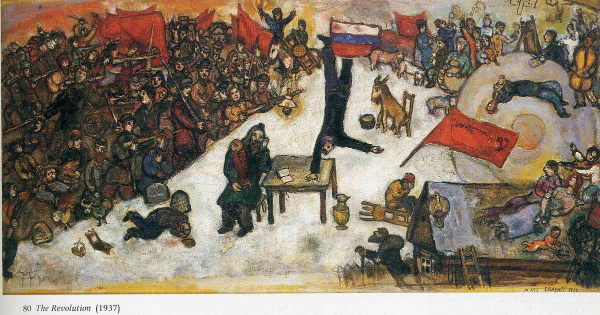 The Revolution — Marc Chagall