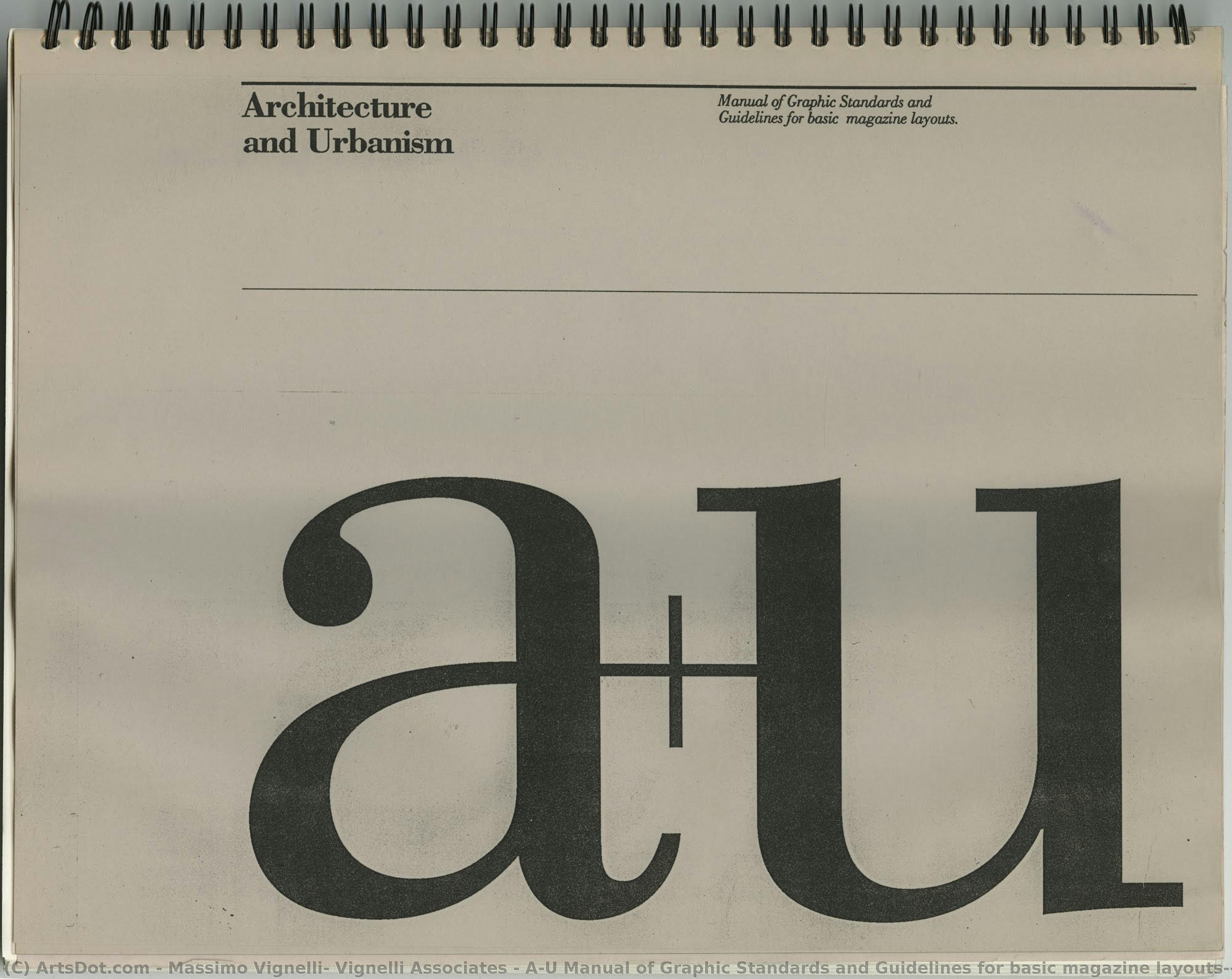 Manuel Graphique Vignelli — Massimo Vignelli, Vignelli Associates