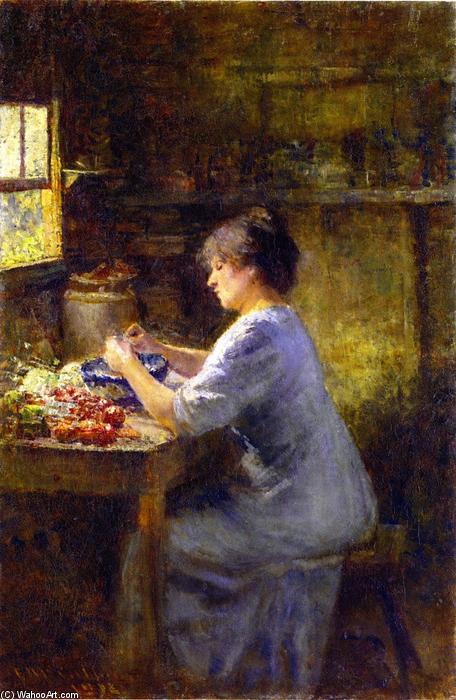 Shelling Peas — Frederick Mccubbin
