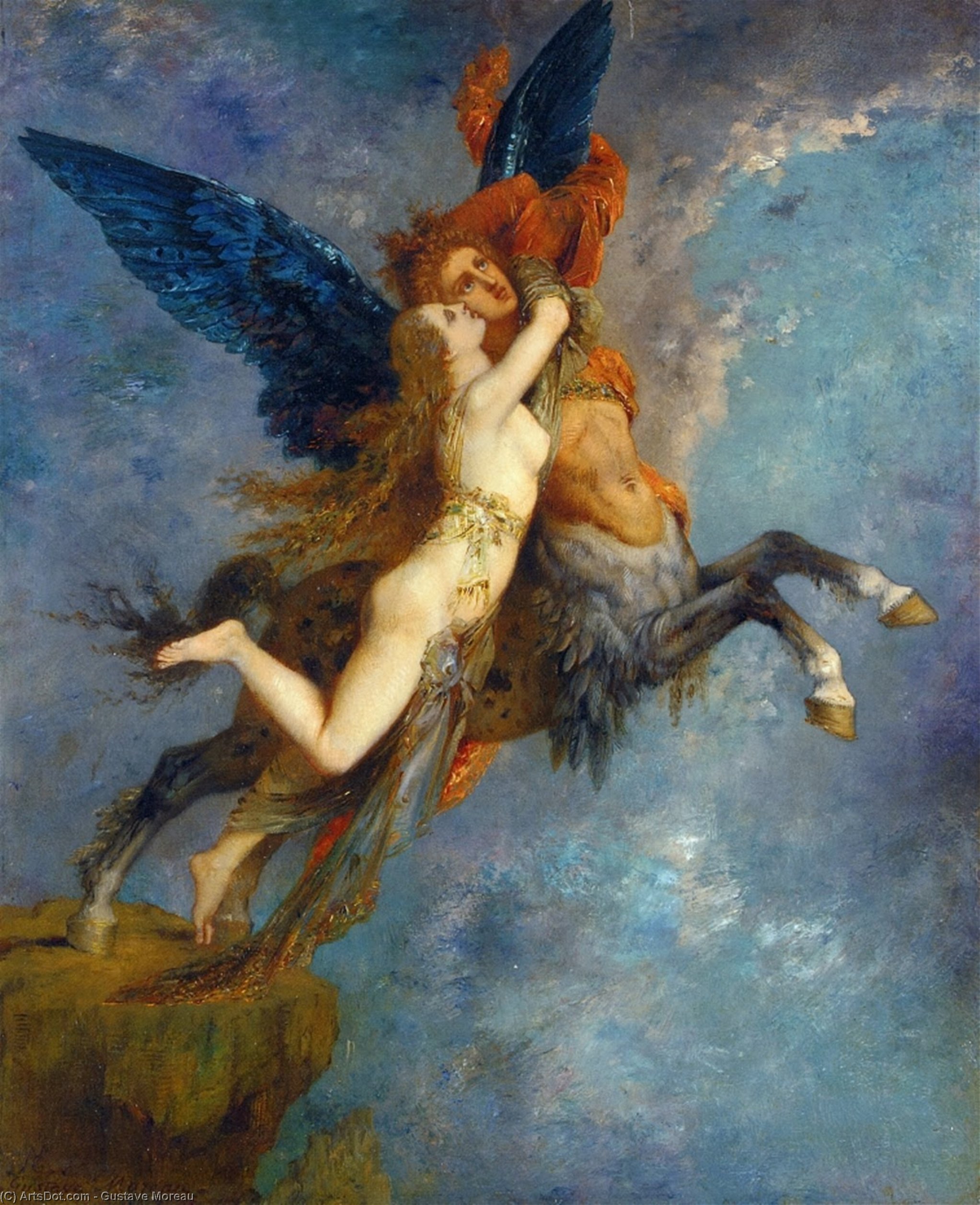 Die Chimäre — Gustave Moreau