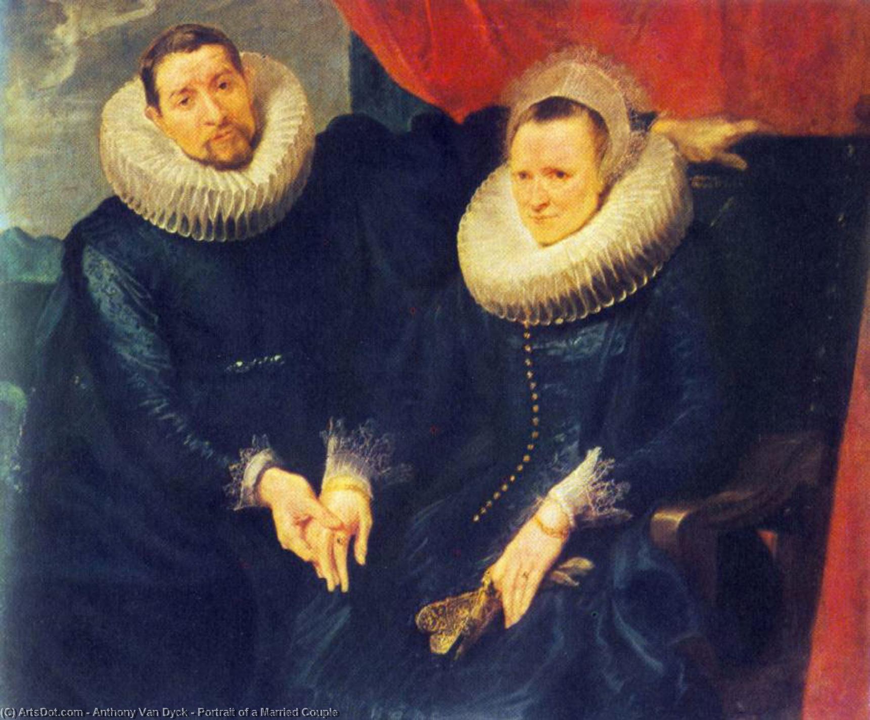 Portrait Of A Married Couple — Sir Anthony Van Dyck