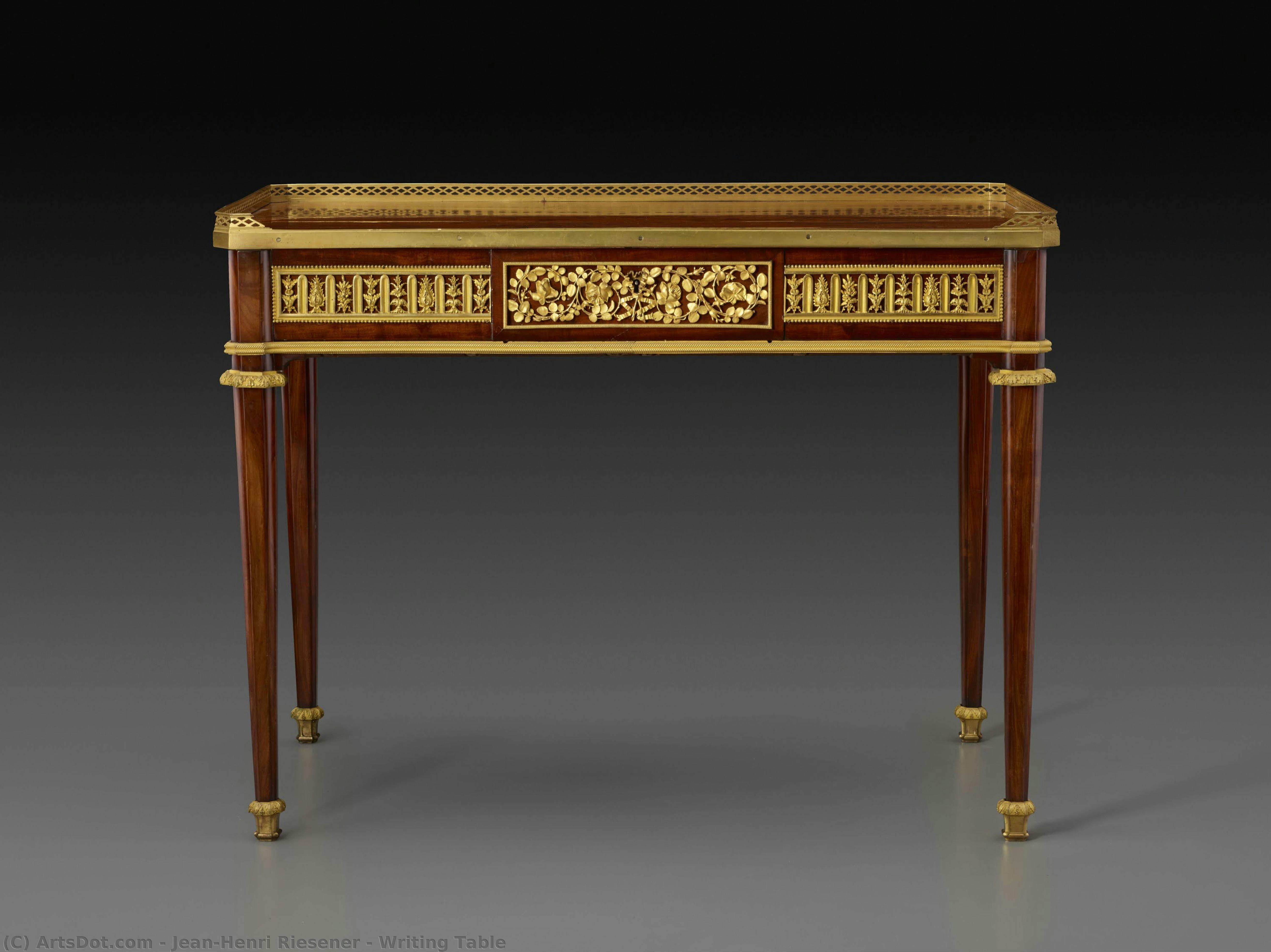Writing Table — Jean Henri Riesener