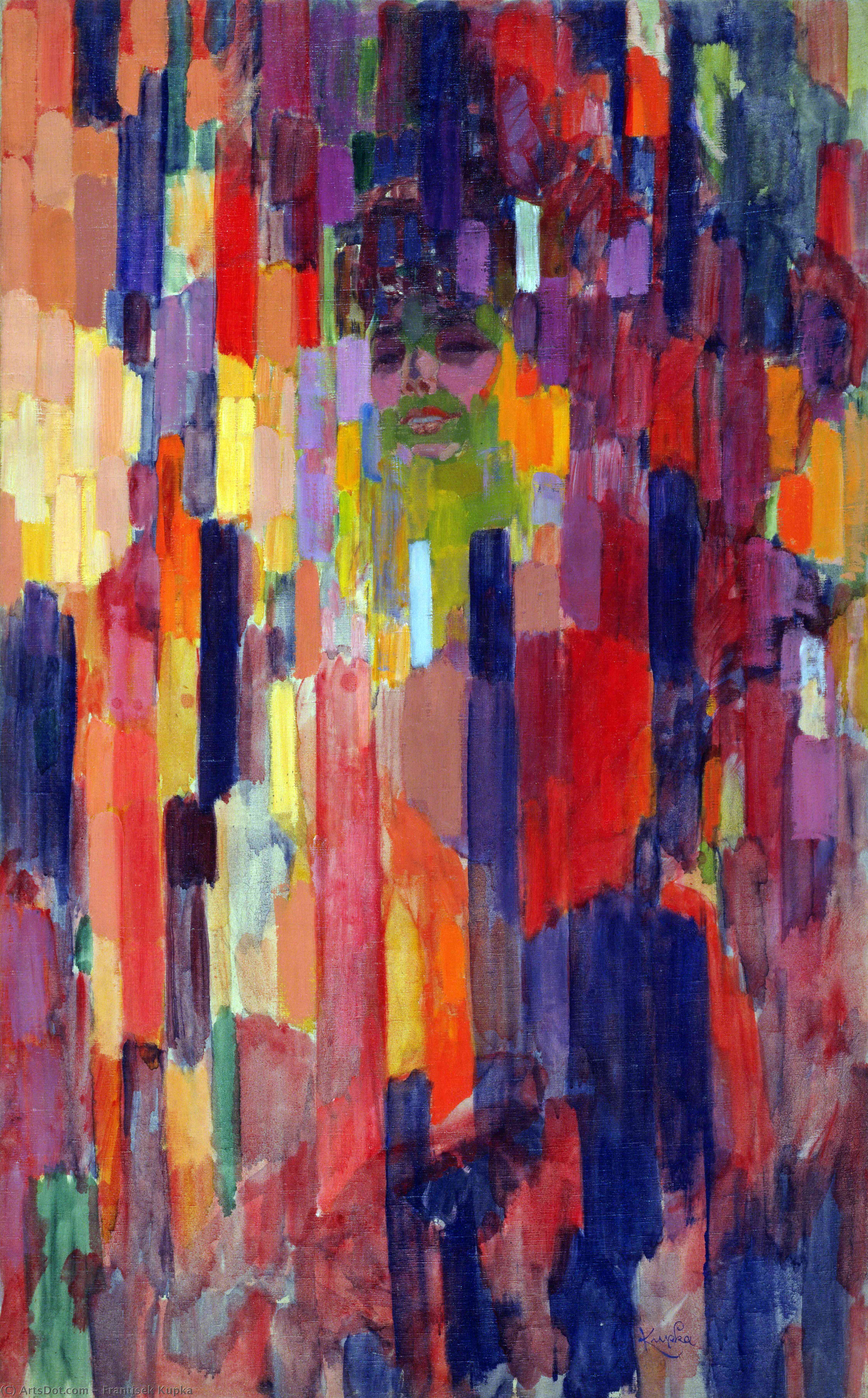 Ms. Kupka Between Vertical — František Kupka