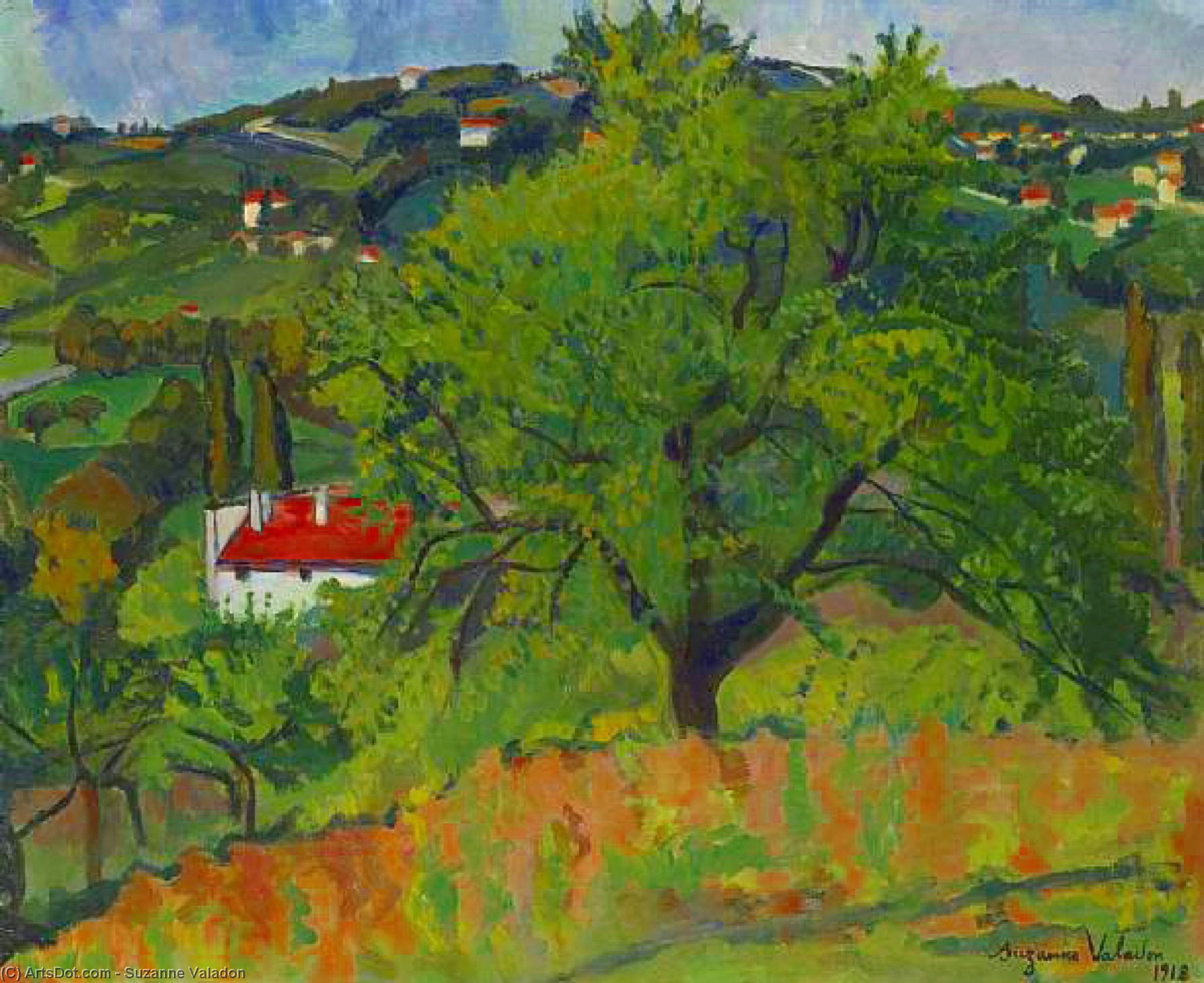 Farm Montcorin — Suzanne Valadonová