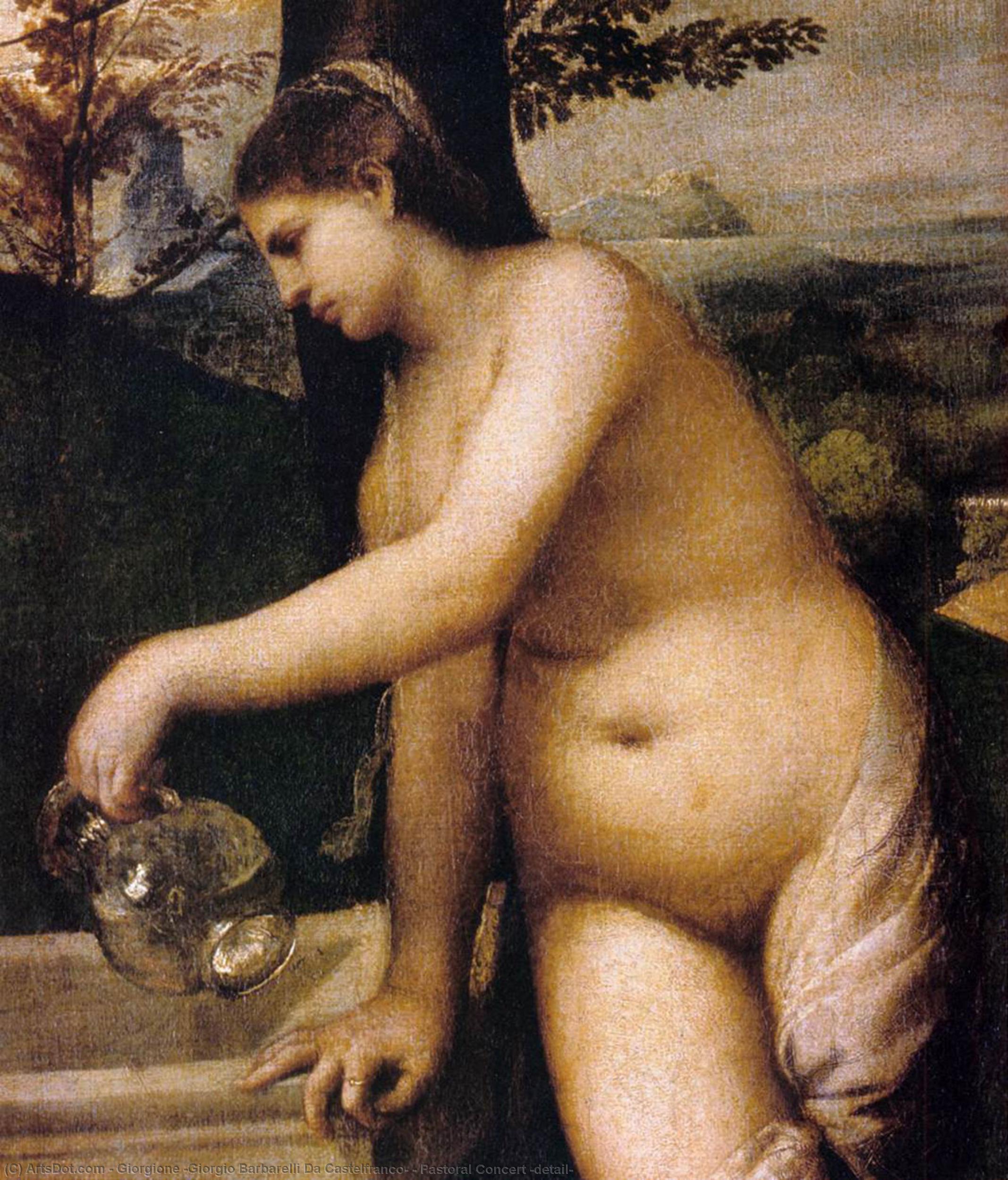 Concert Pastoral (détail) — Giorgione