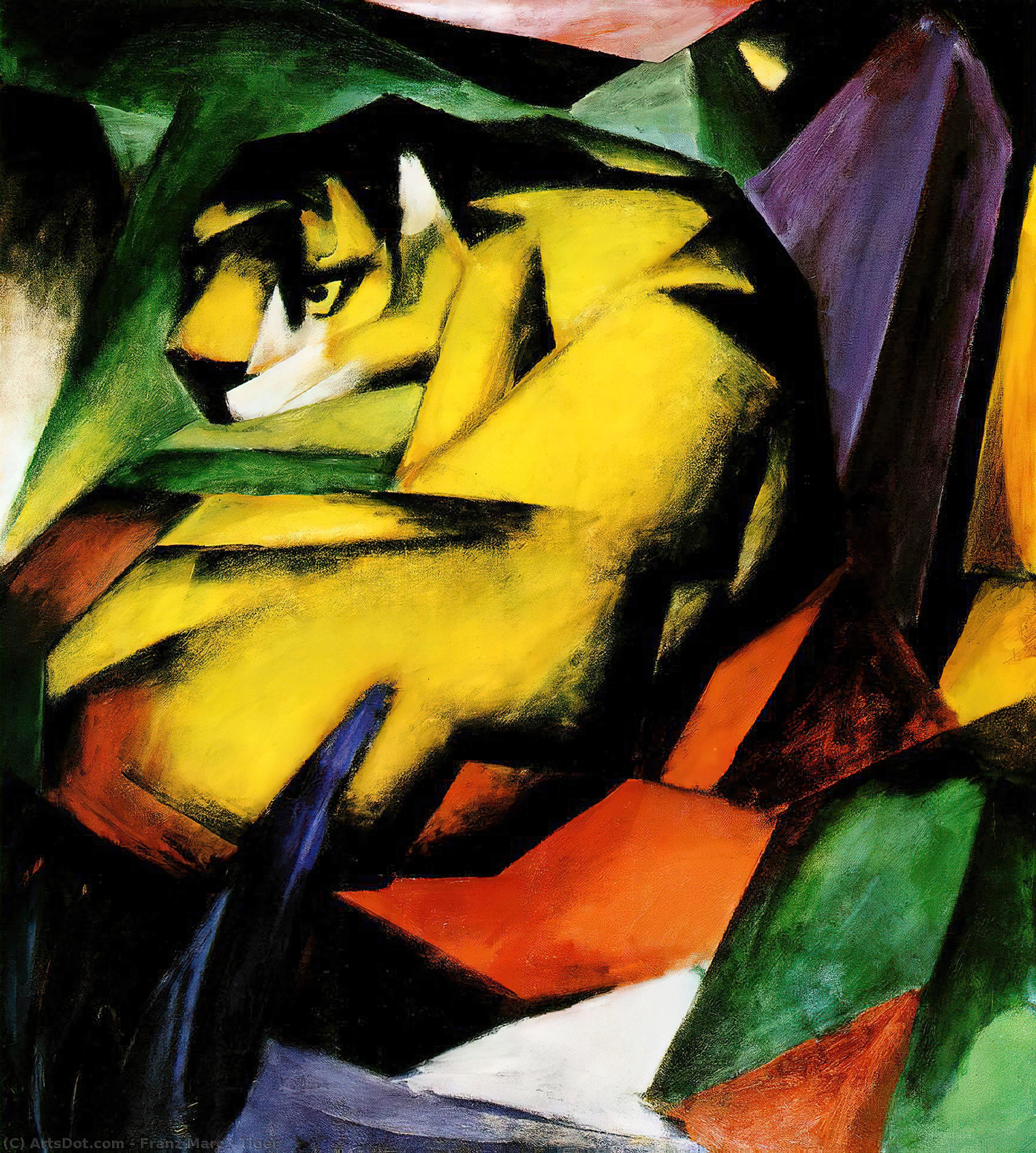 Le Tigre — Franz Marc