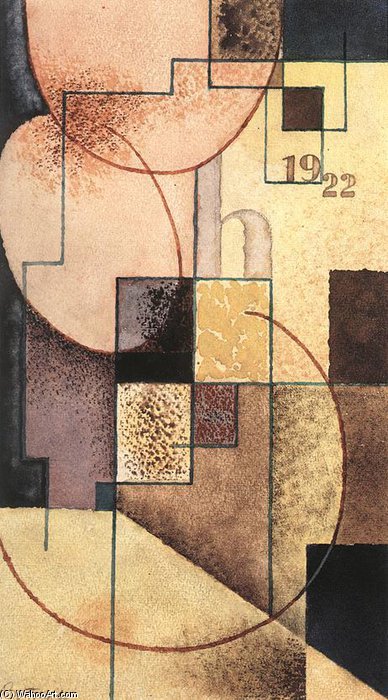 Geometrical Composition - — Sandor Bortnyik
