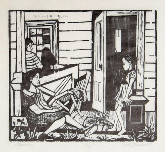 Waiting — Will Barnet