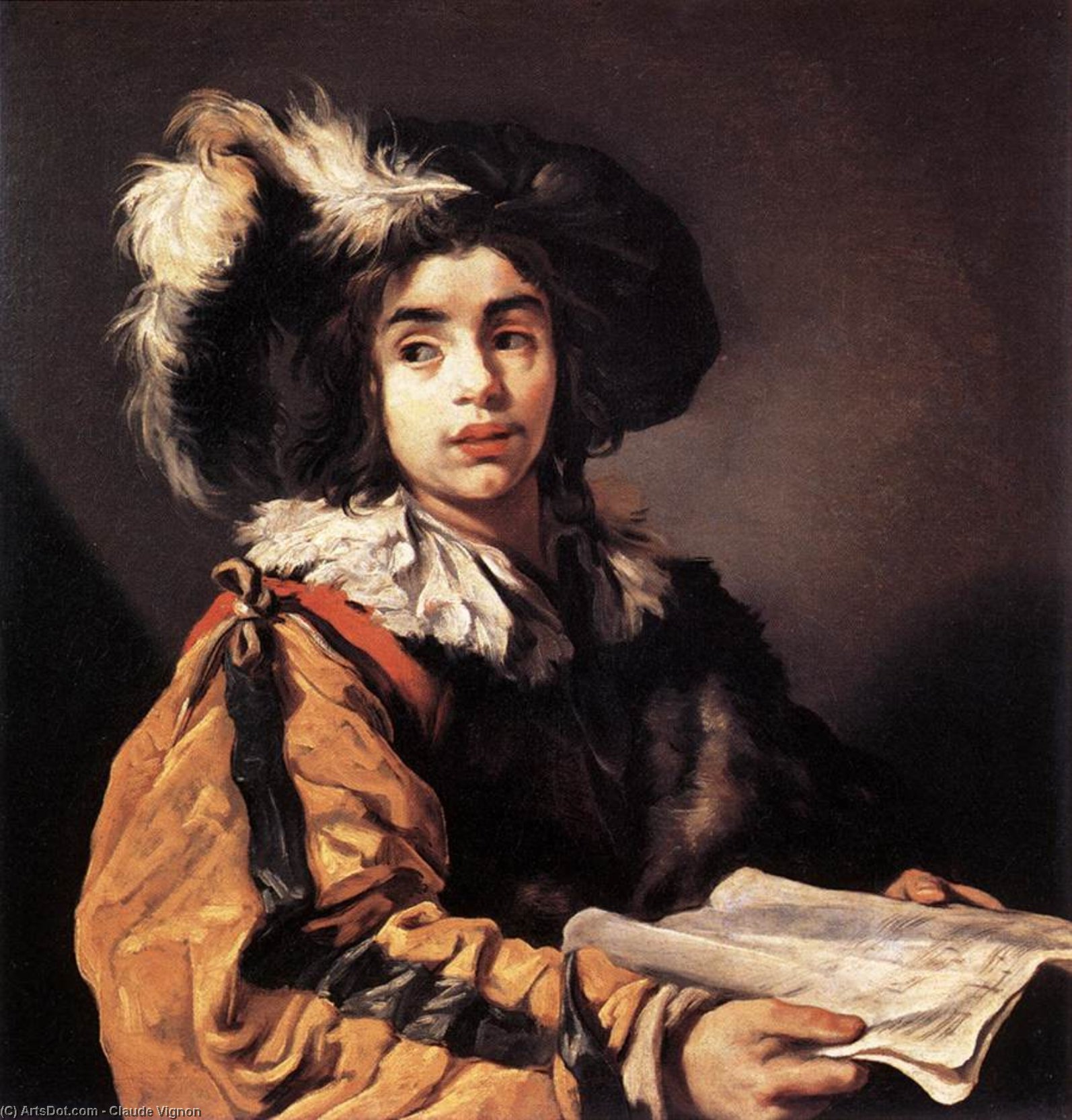 Der Junge Sänger — Claude Vignon