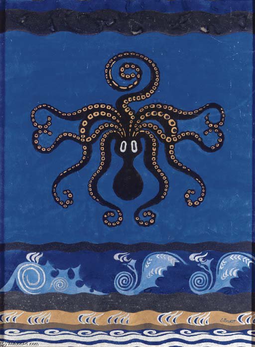 Octopus — Léon Bakst