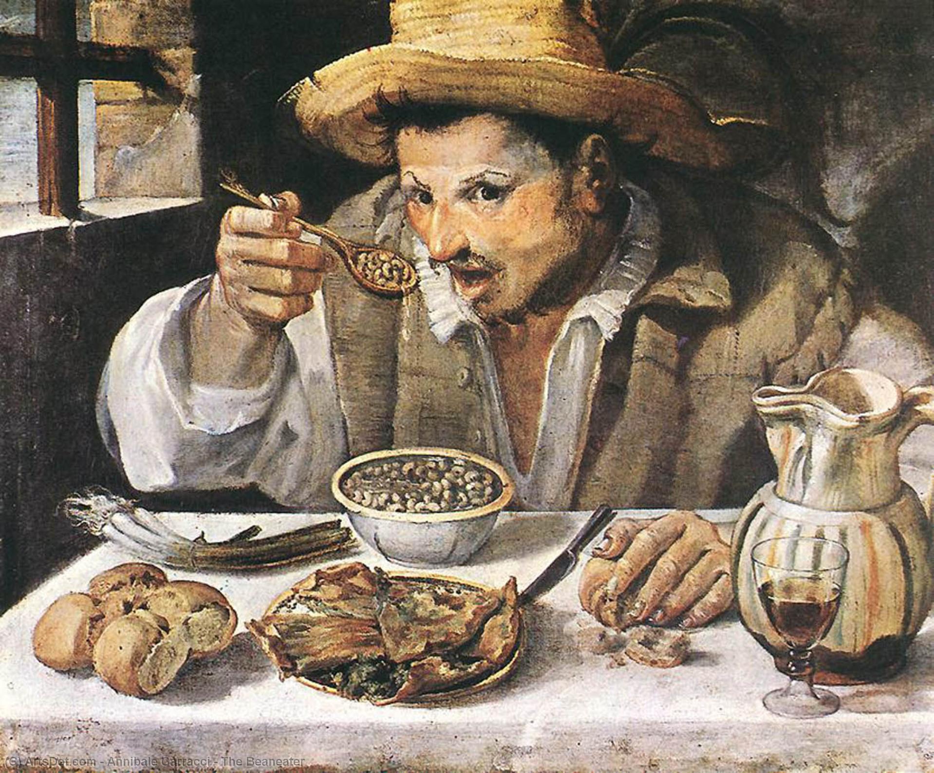Der Bohnenesser — Annibale Carracci