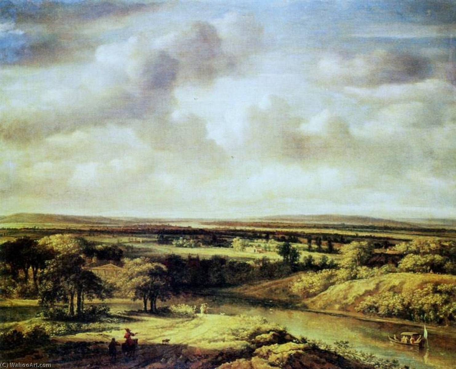 Landscape With A River — Philips De Koninck
