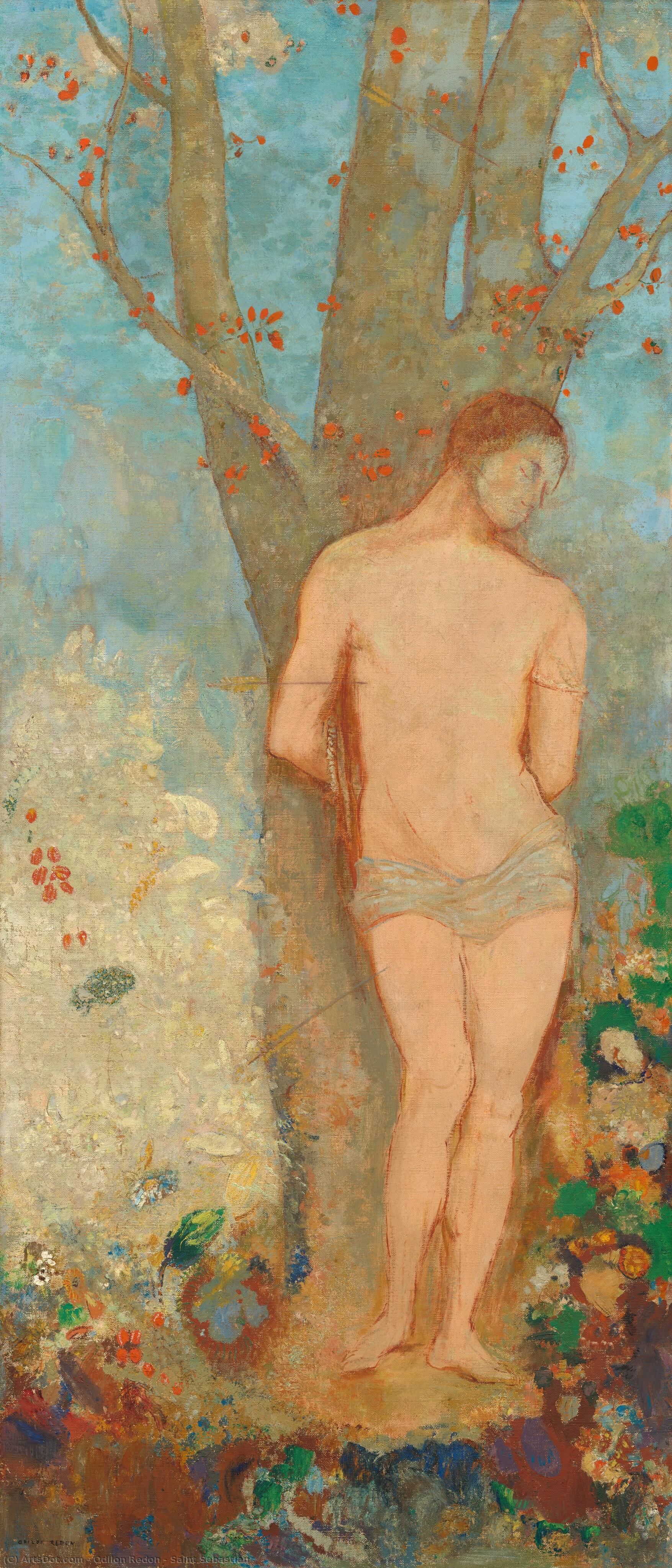 Saint Sebastian — Odilon Redon