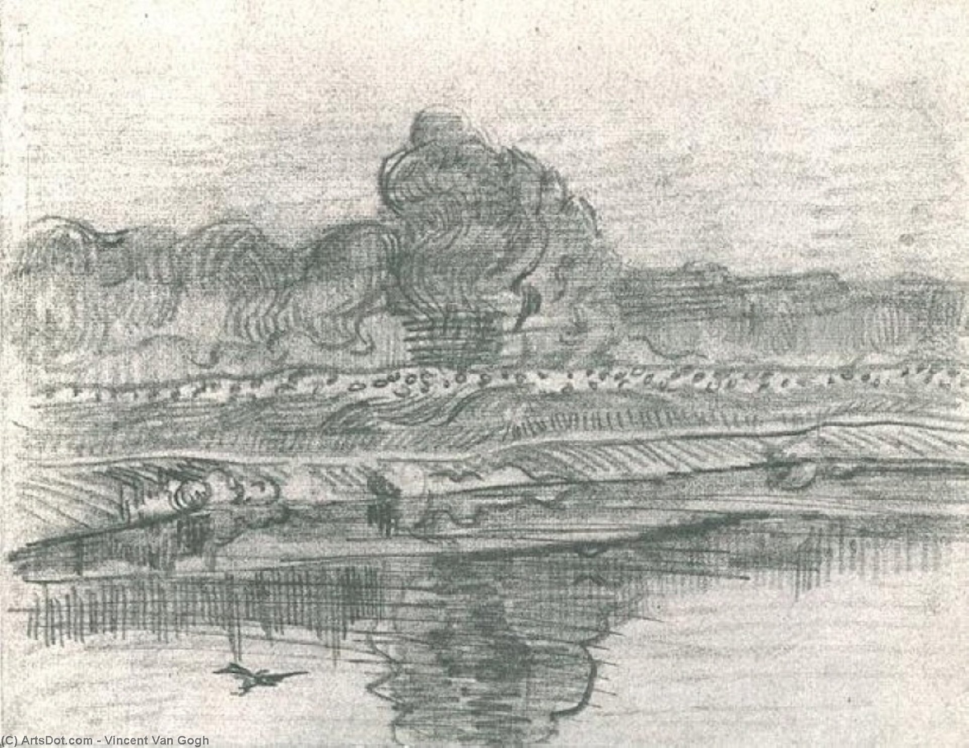 Landschaft Mit Der Oise — Vincent Willem Van Gogh
