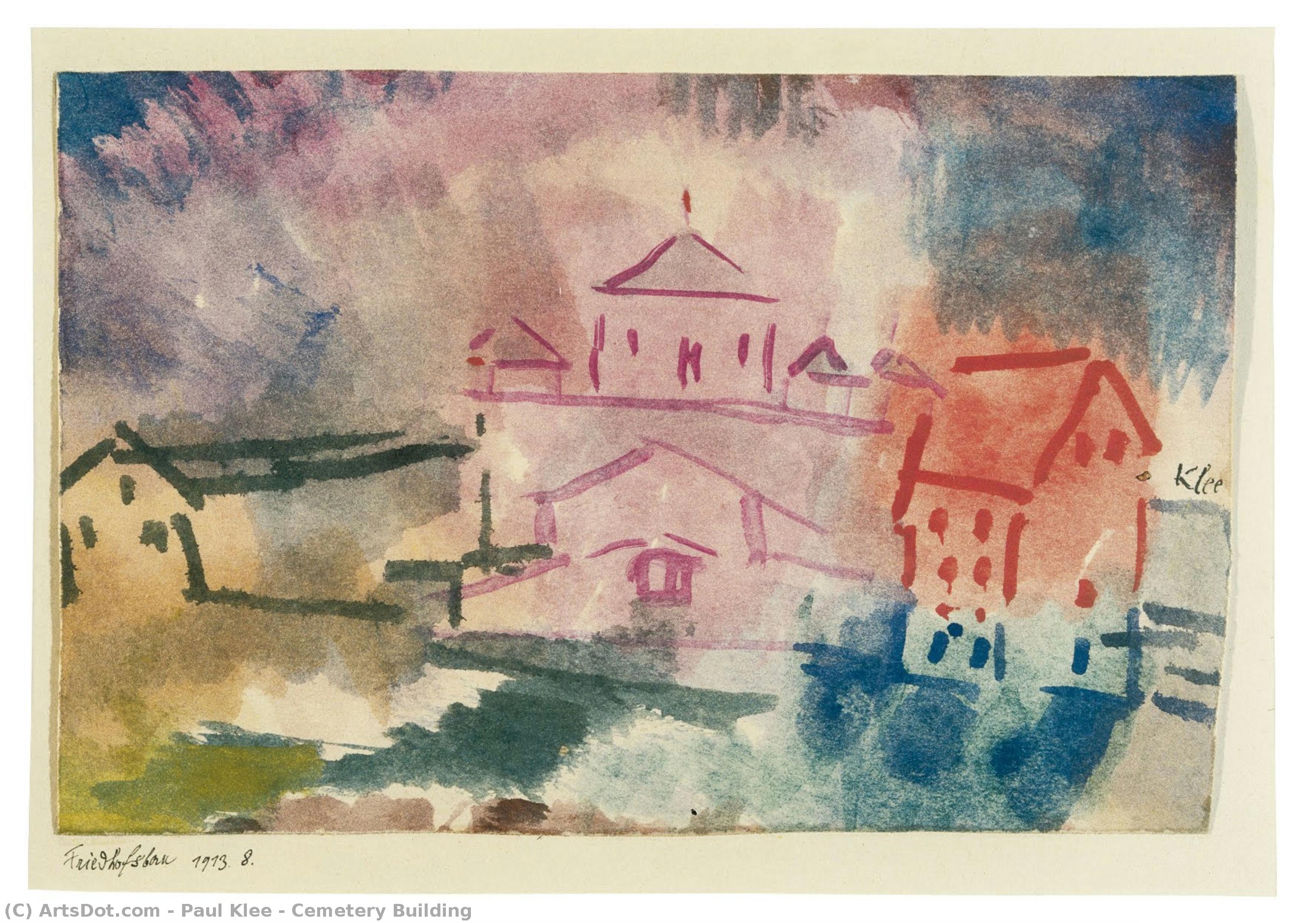 Cemetery Building — Paul Klee