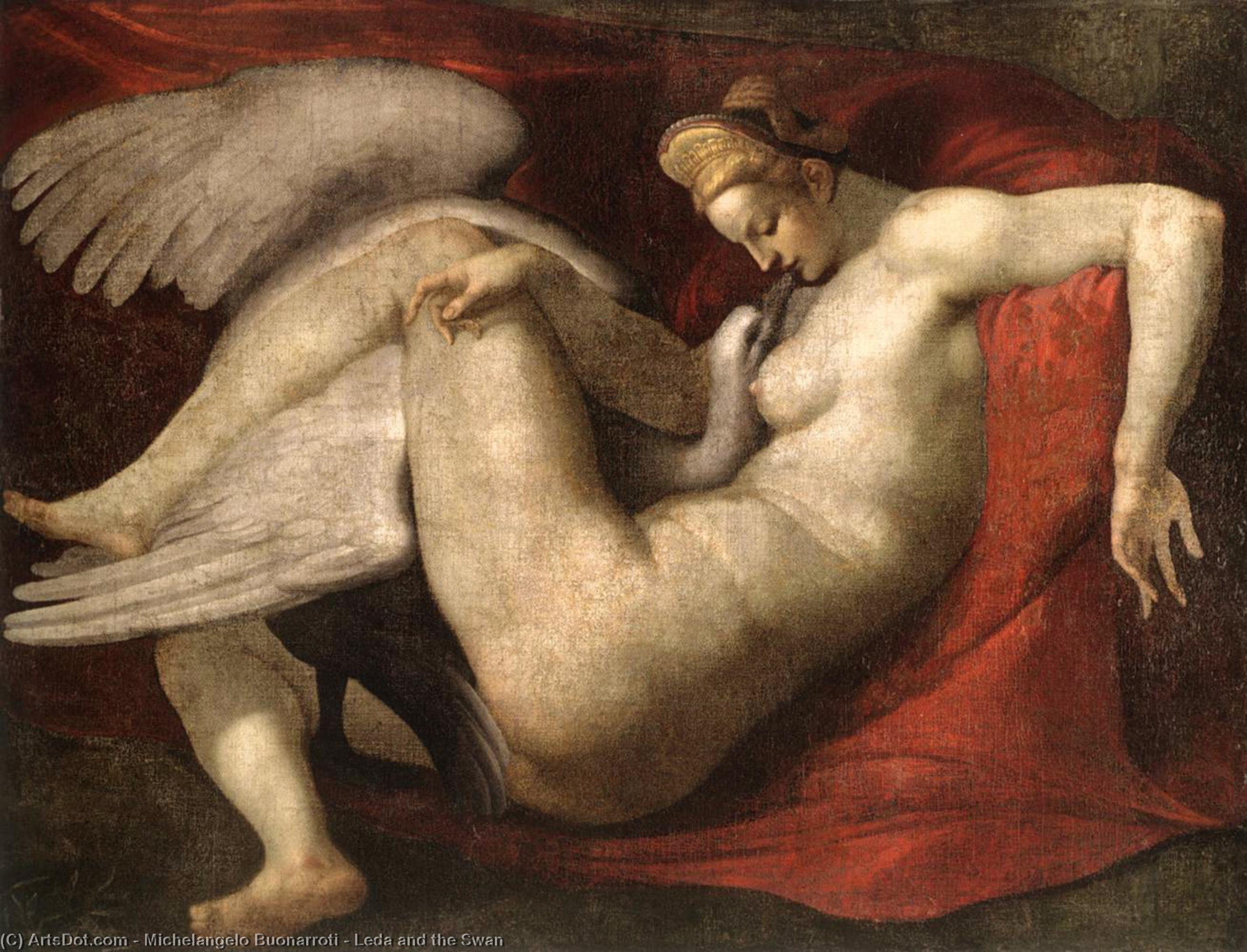 Leda E Il Cigno — Michelangelo Buonarroti