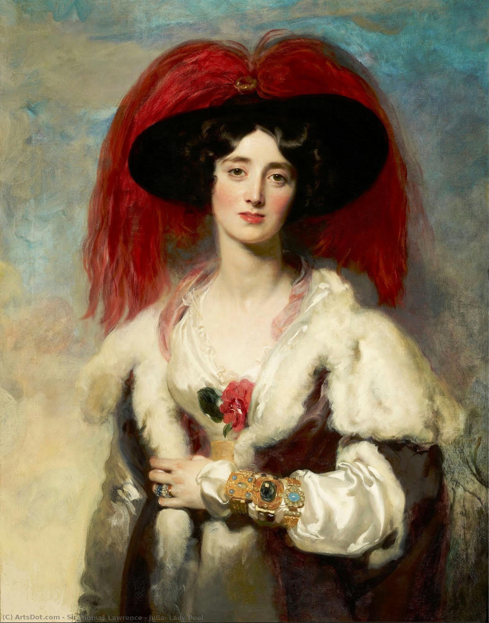 Julia, Lady Peel — توماس لورانس