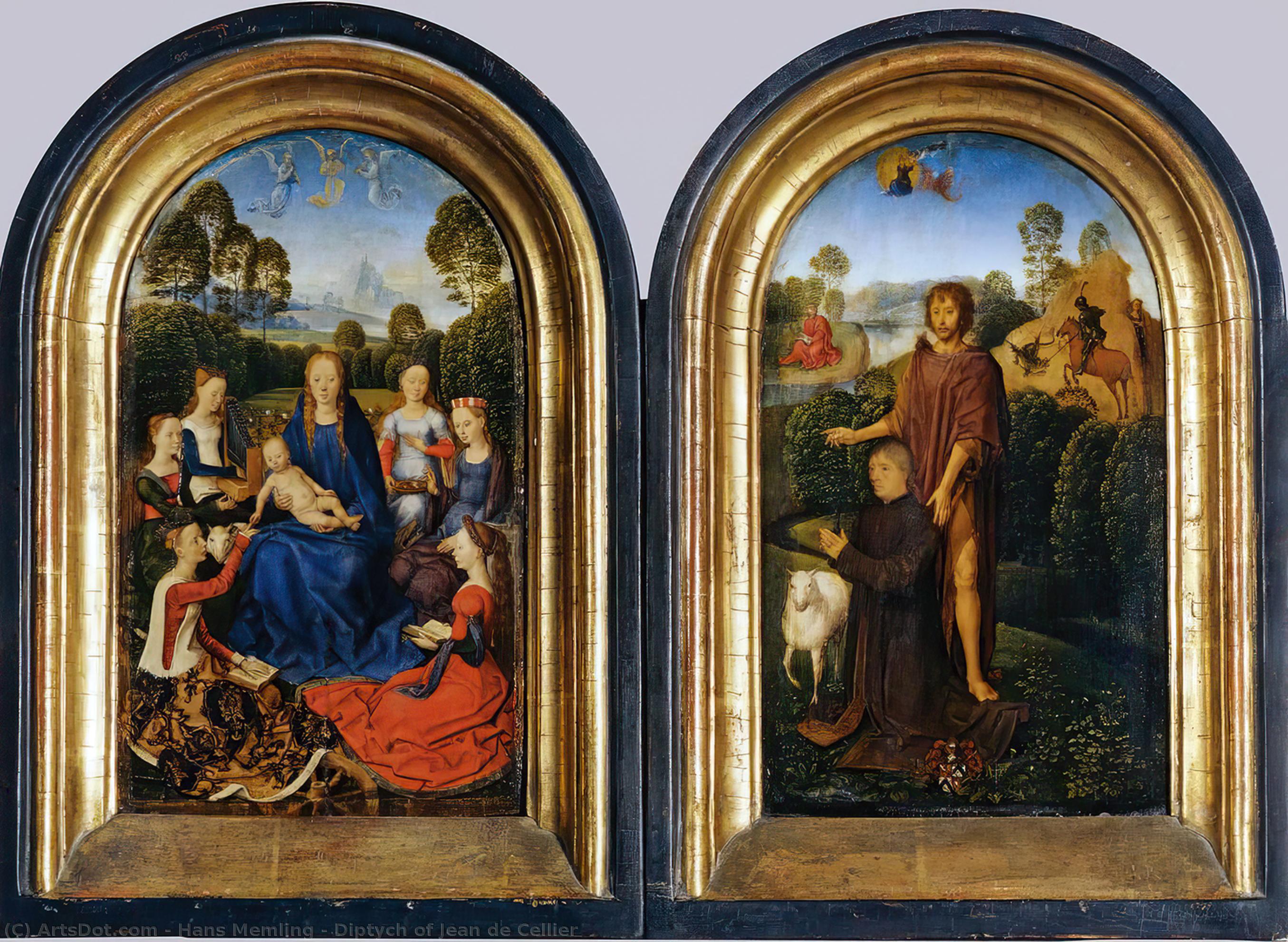 Diptih Jana Celierja — Hans Memling