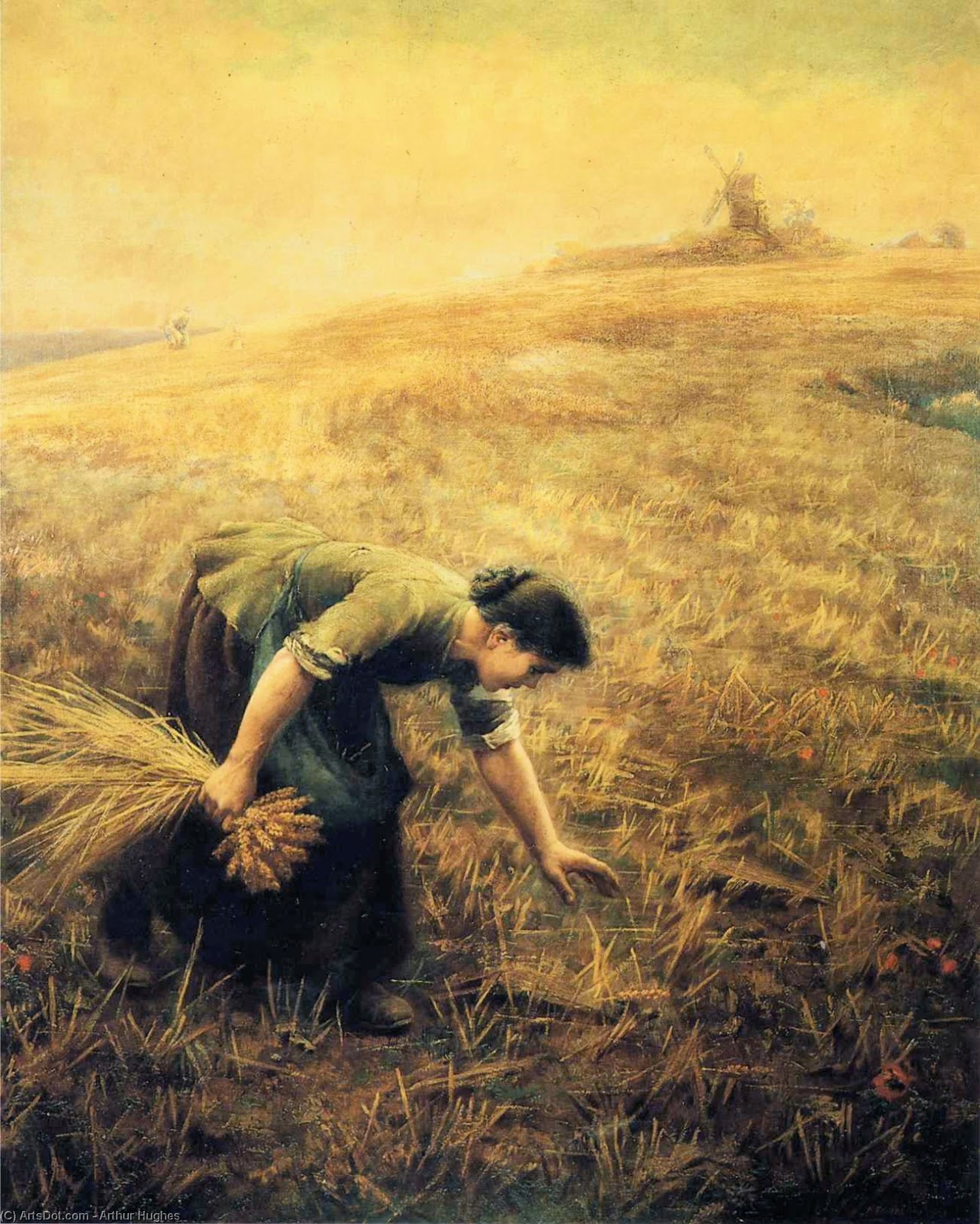 Gleaning — Arthur Hughes