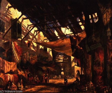 The Carpet Bazaar — William James Müller