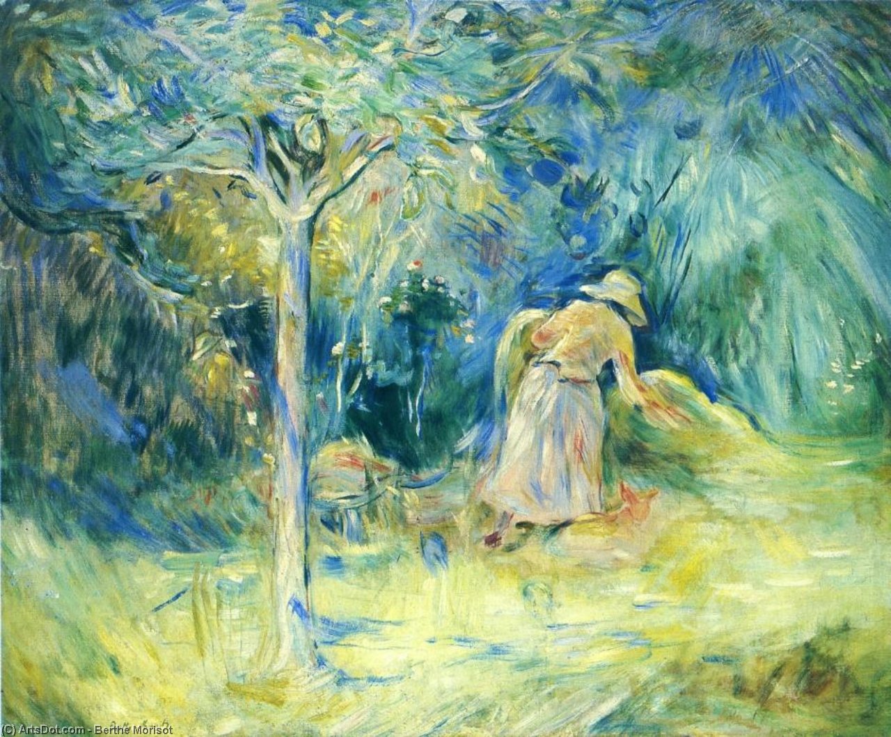 Faneuses À Mezy — Berthe Morisot