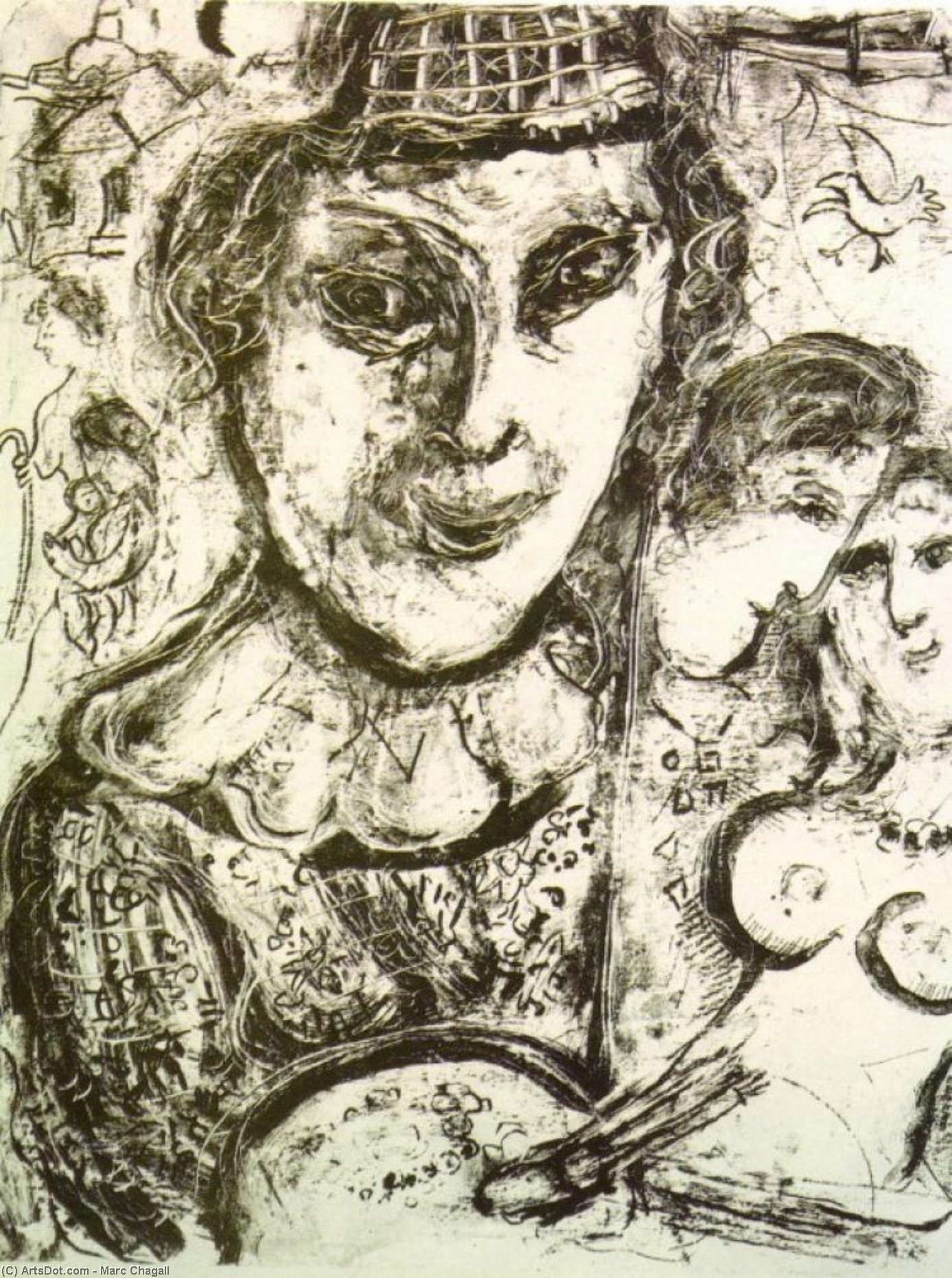 Self-portrait — Marc Chagall