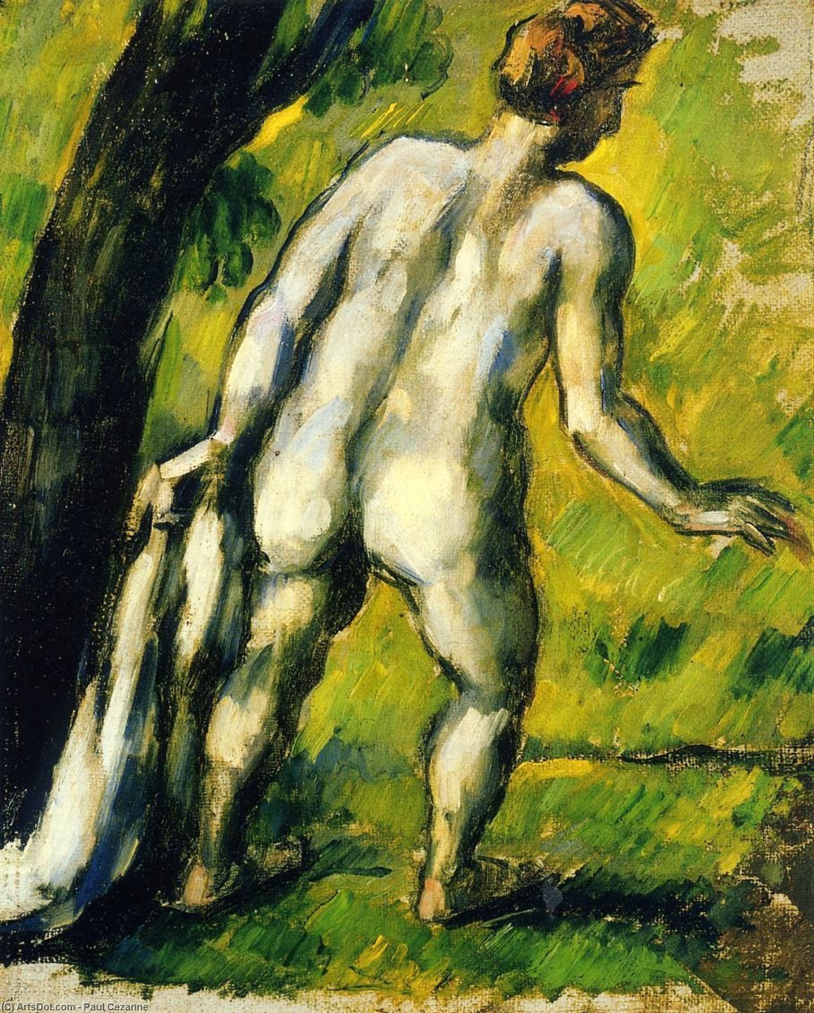 Bather From The Back — Paul Cézanne