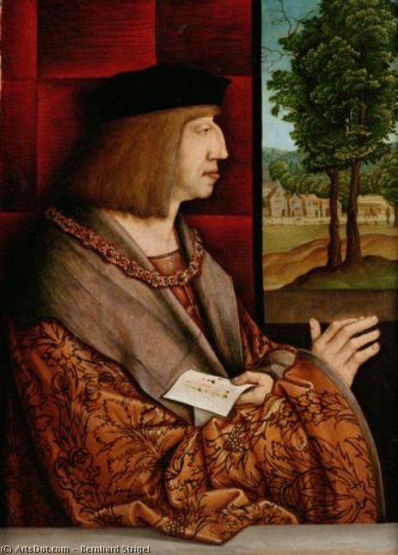 Emperor Maximilian I — Bernhard Strigel